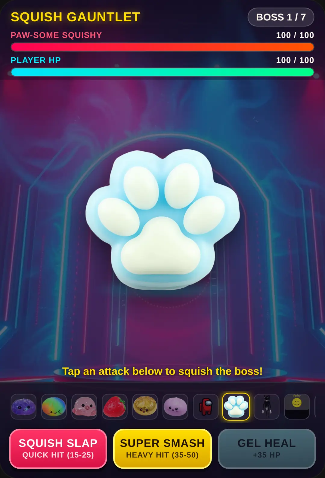 Squish Boss Gauntlet cover