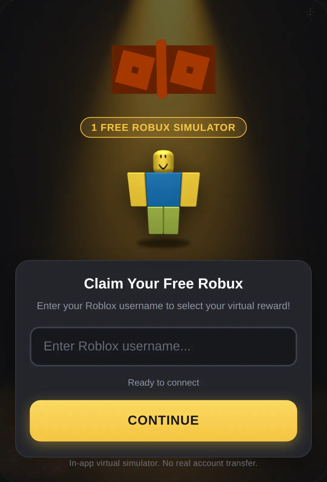 1 Free Robux Simulator cover