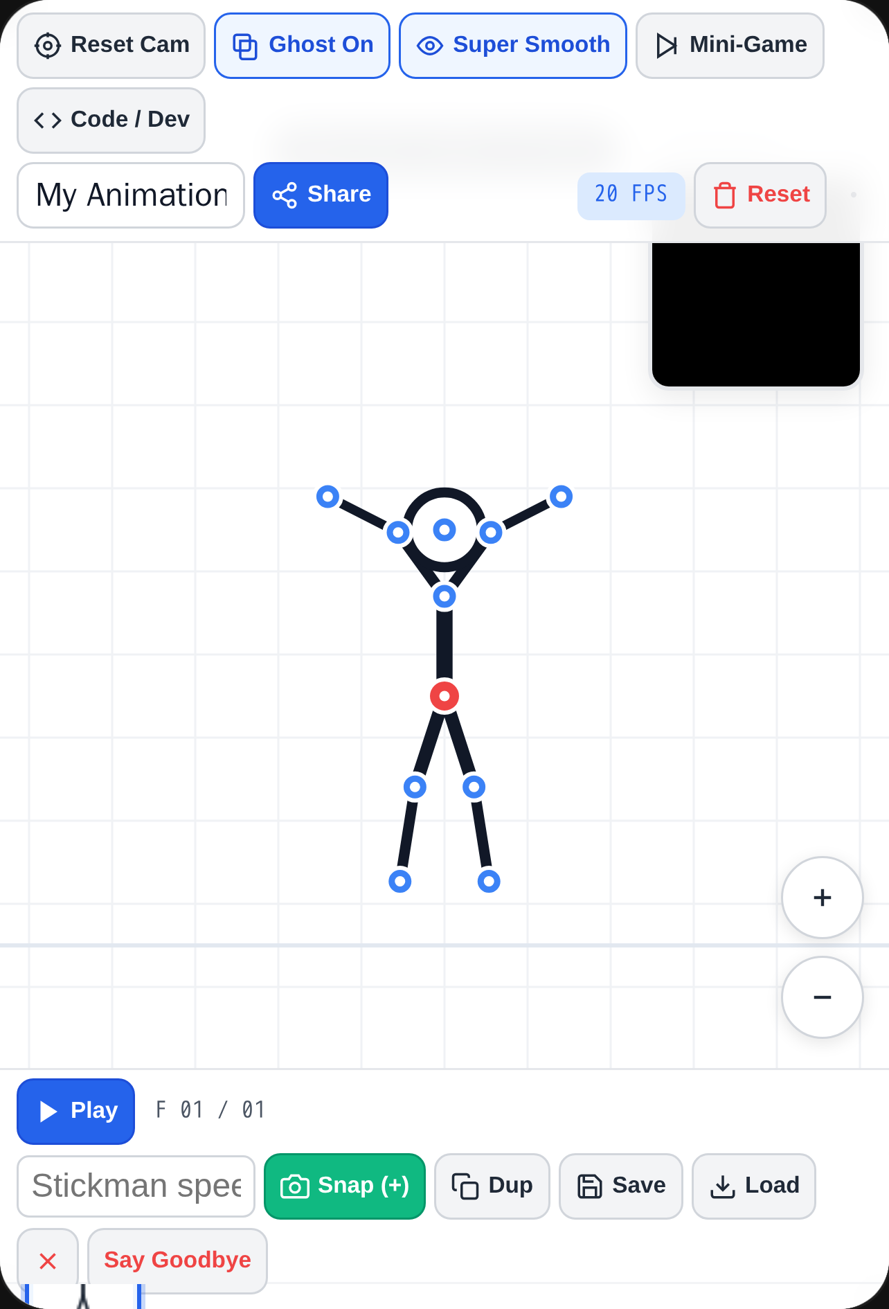 Stickman Studio - 20 FPS Keyframe Animator cover
