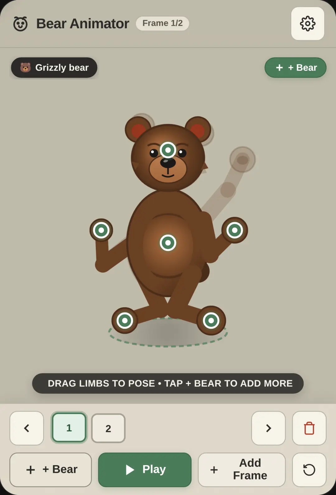 Bear Animator studio cover
