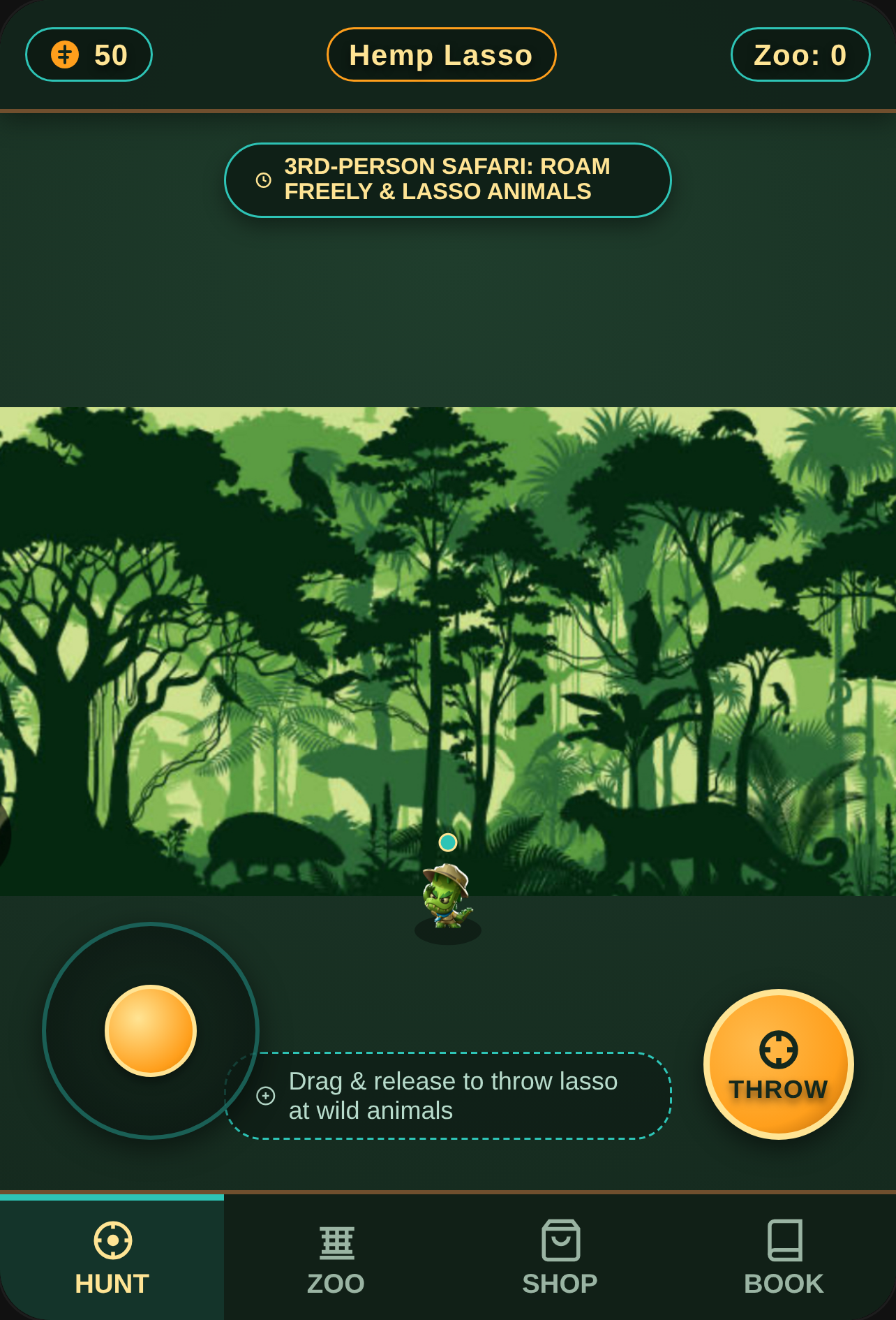 Jungle Zoo Safari & Lasso Tycoon cover