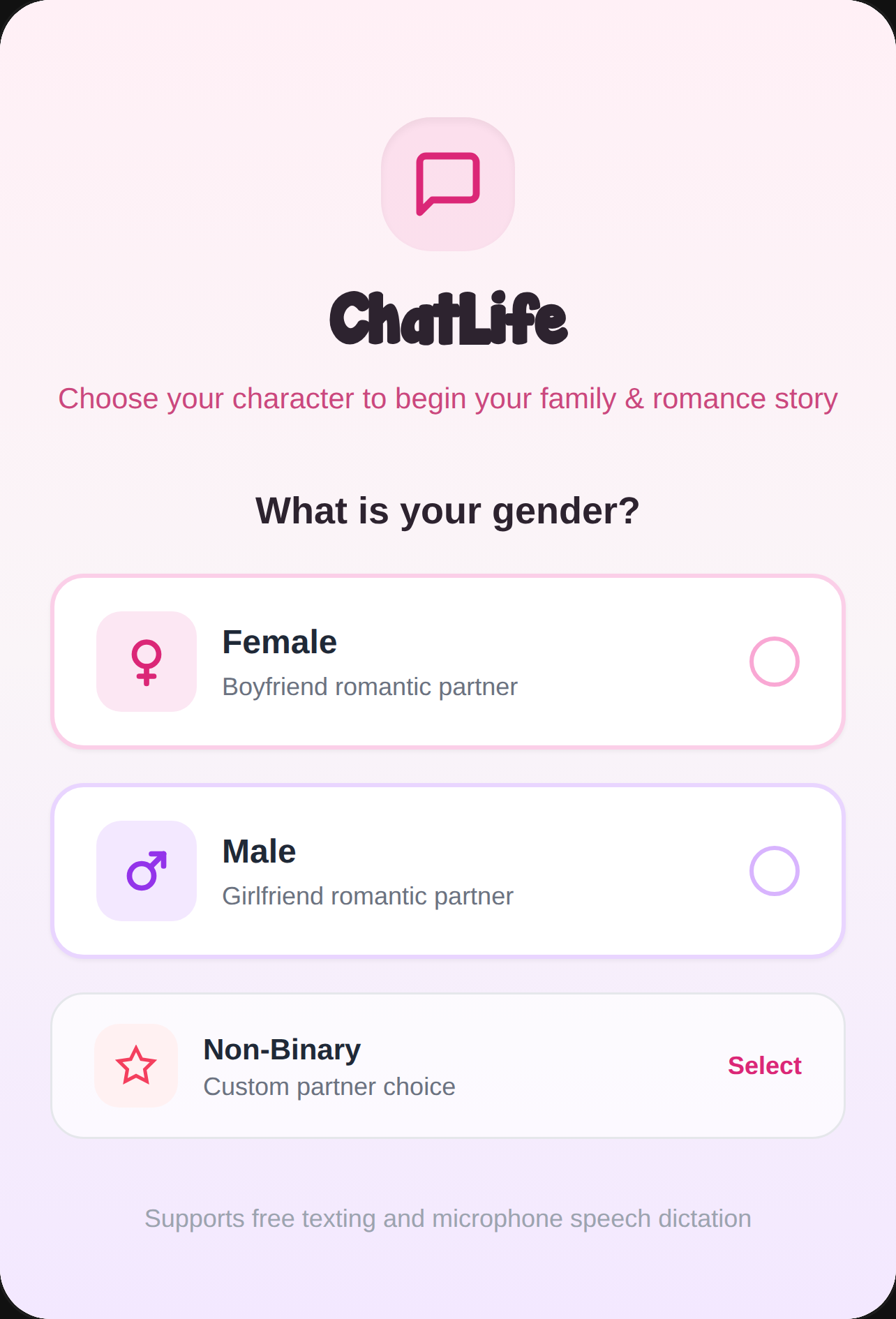 ChatLife - Family & Romance Texting Sim cover