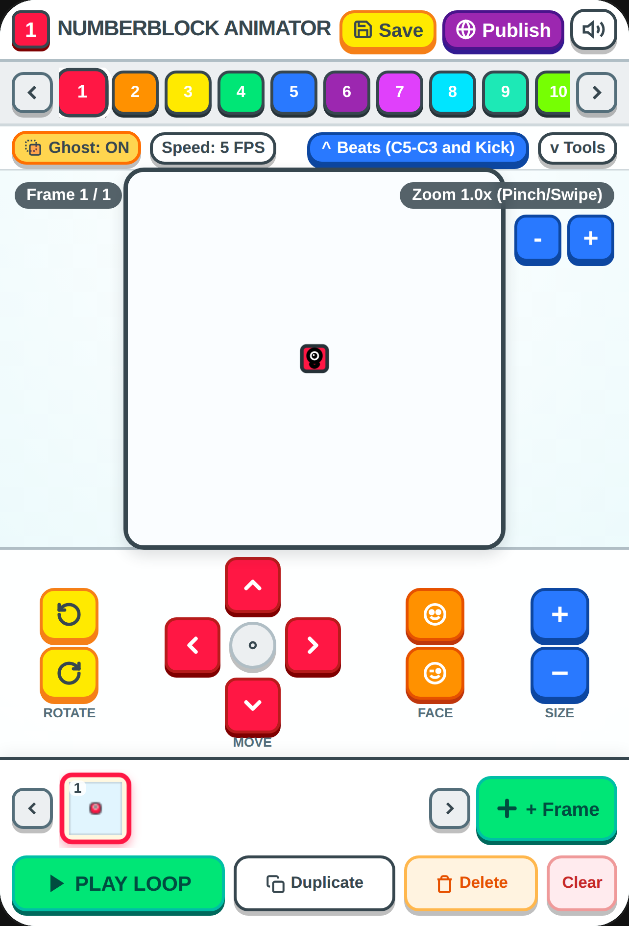 Numberblock test 1 cover