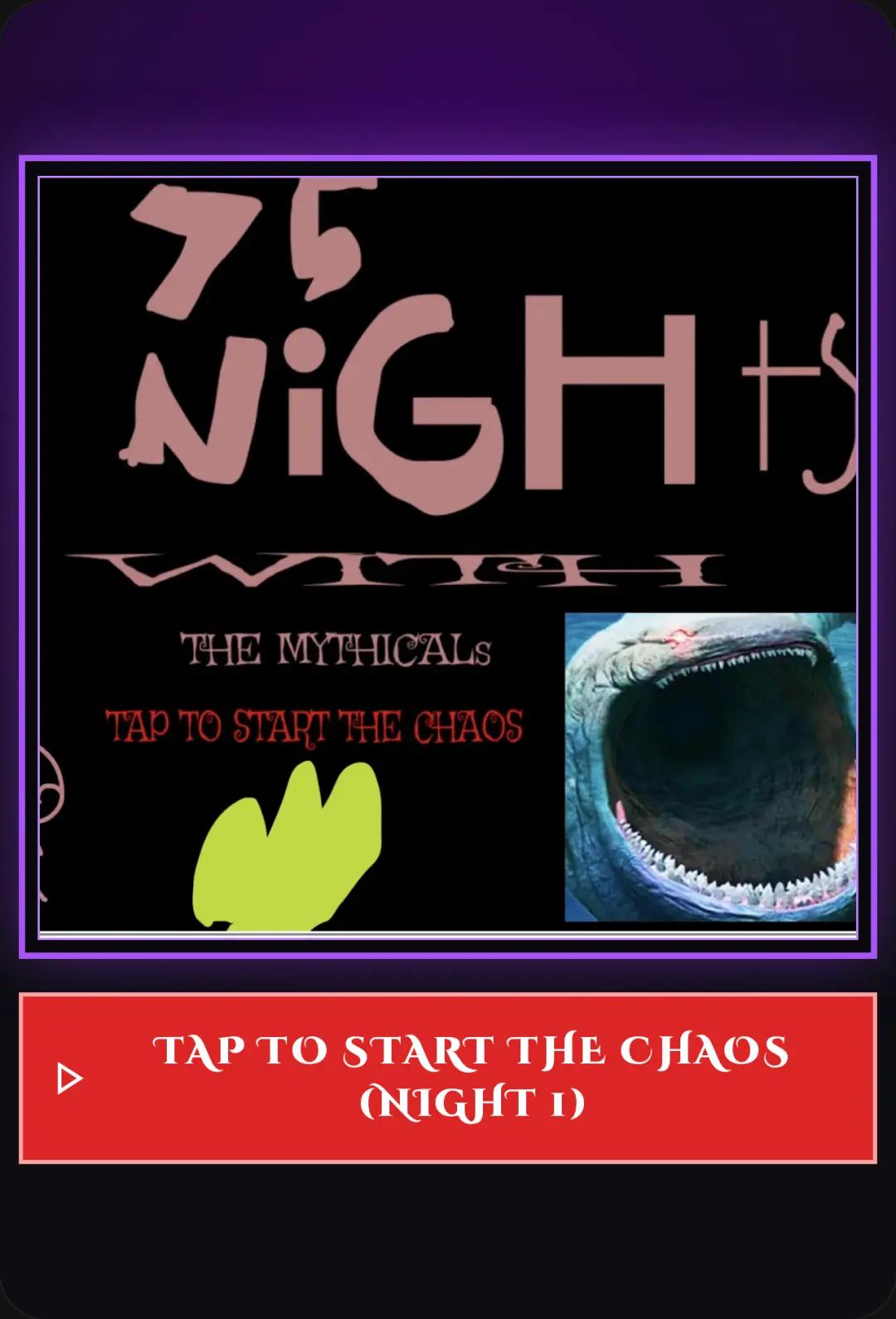 75 Nights With The Mythicals SURVIVE AND strategy cover