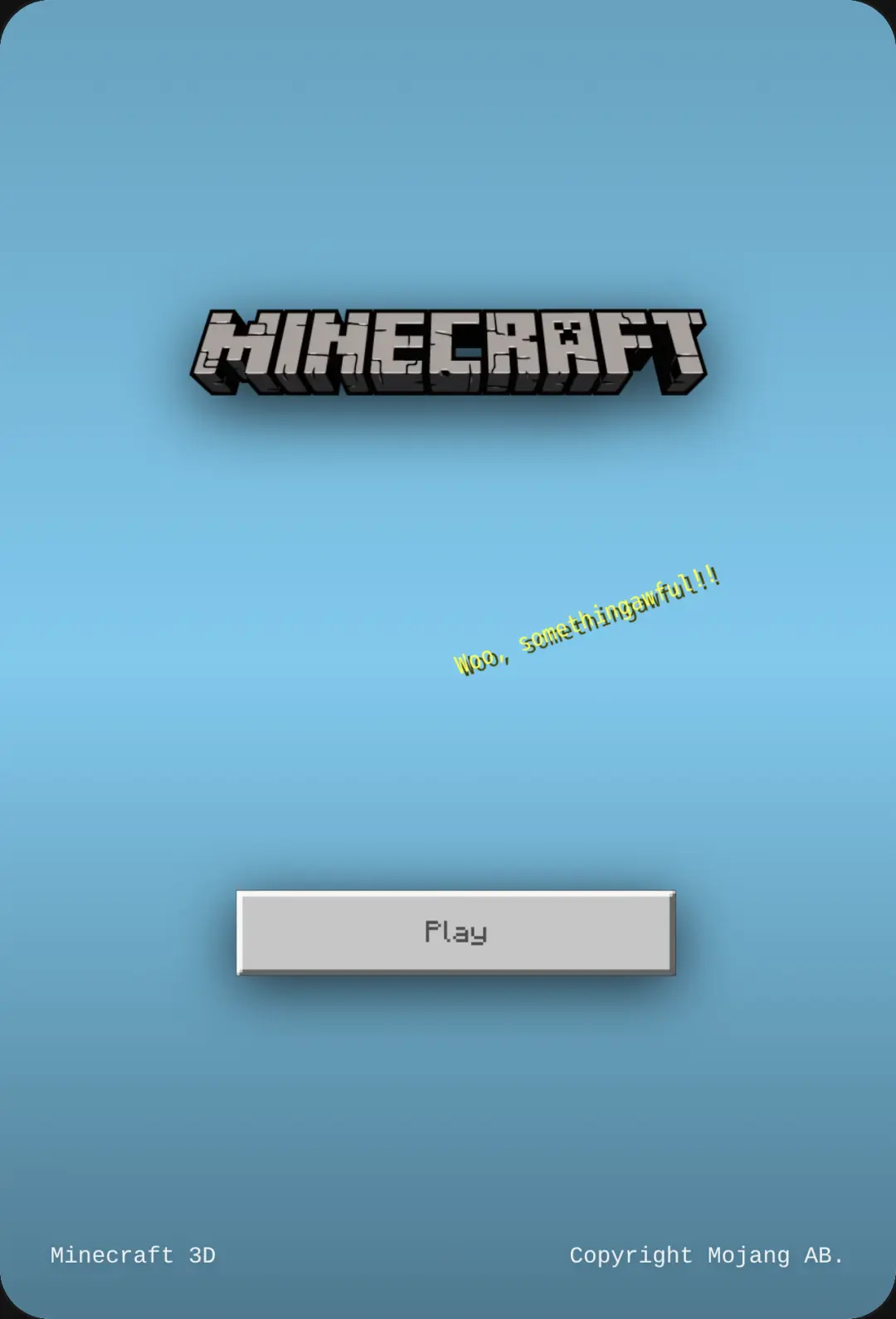 MINECRAFT : Trial Version 2.1 cover