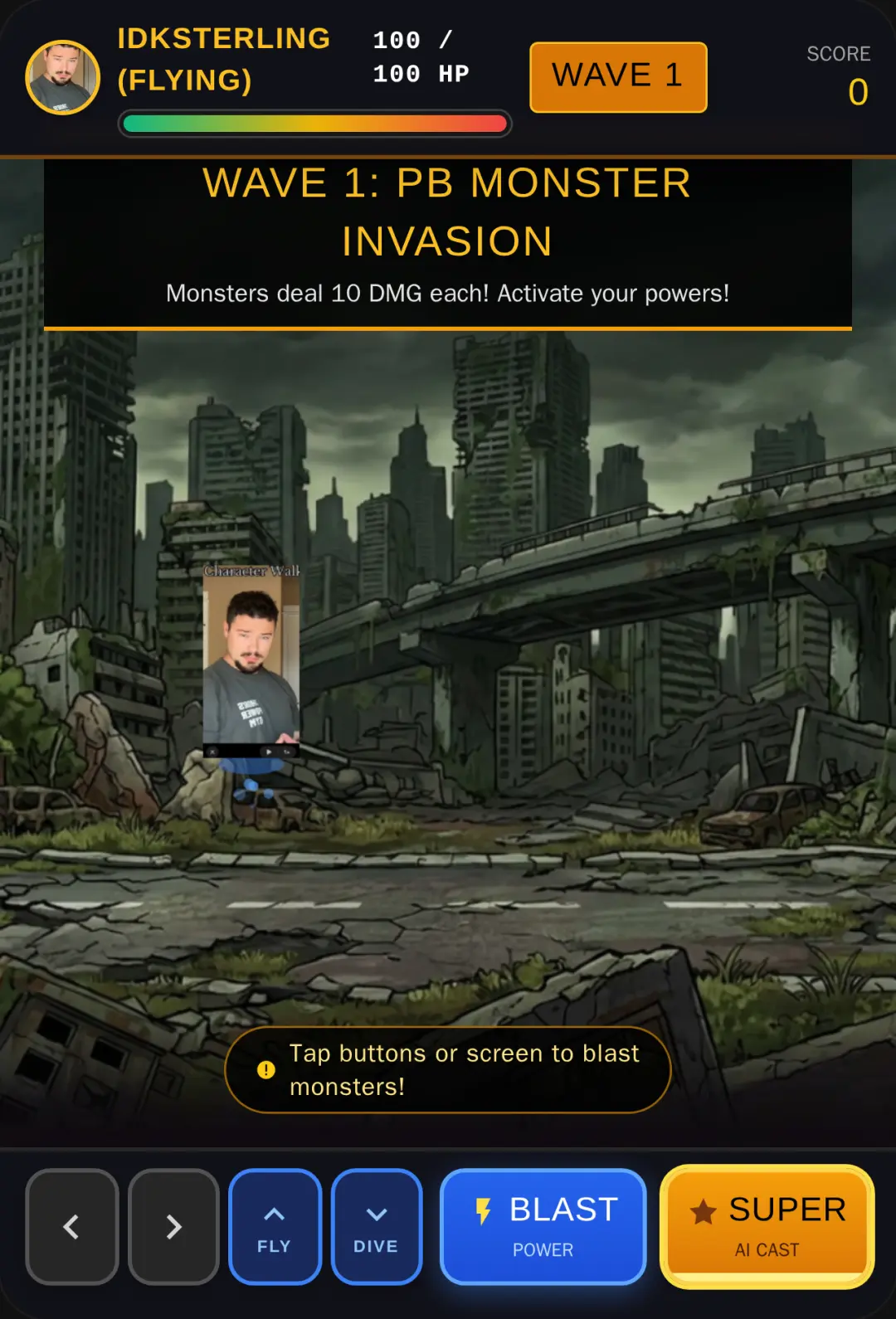 idksterling vs Peanut Butter Monsters cover