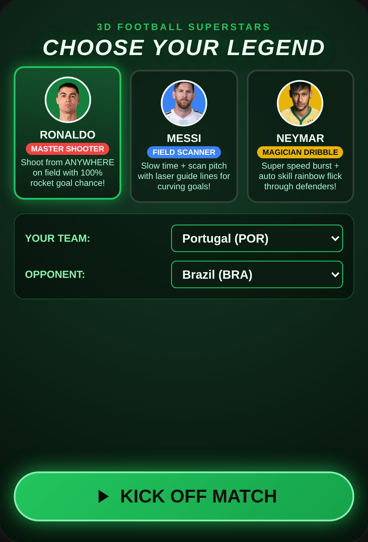 3D Football Superstars cover