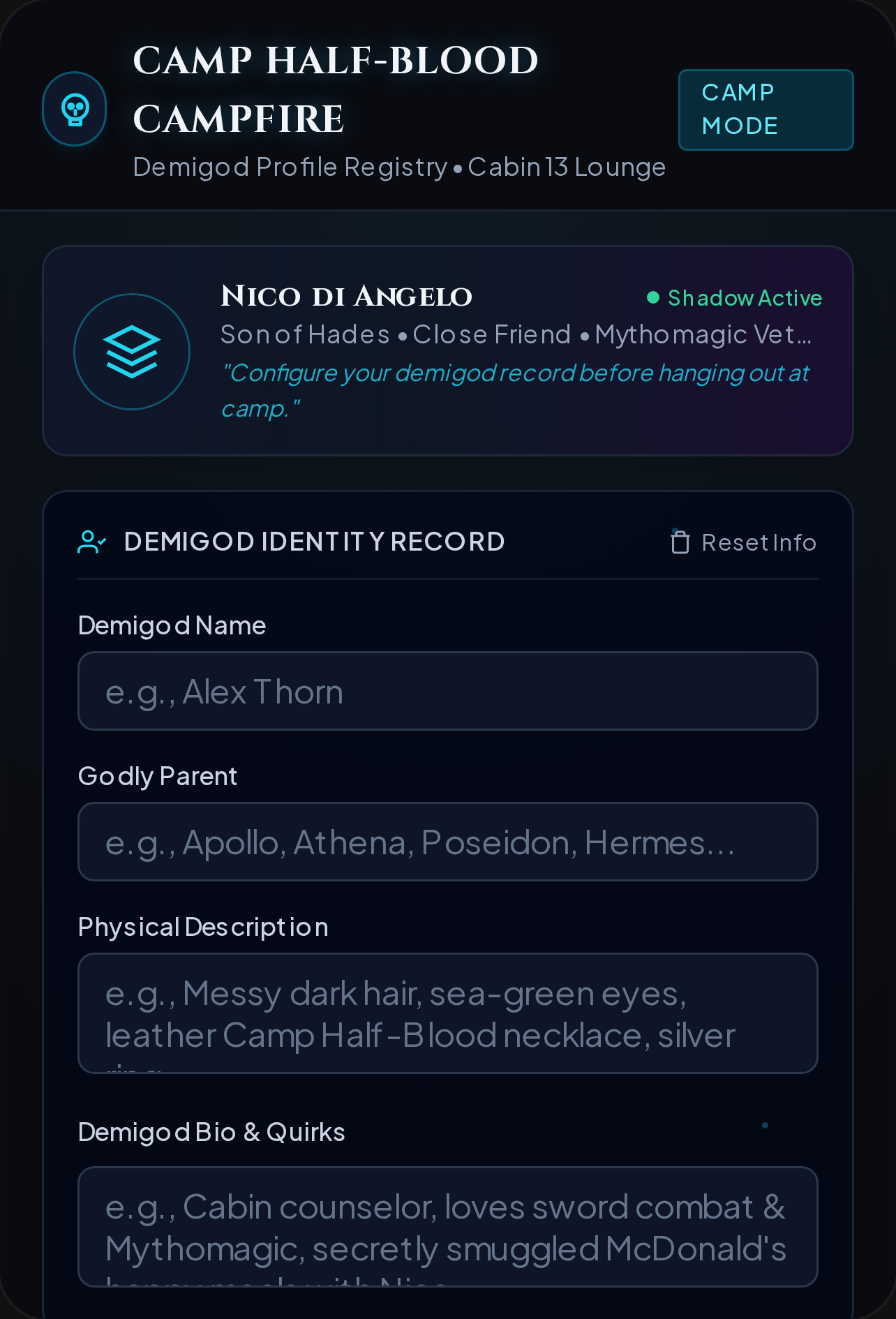 Chat with Nico di Angelo cover