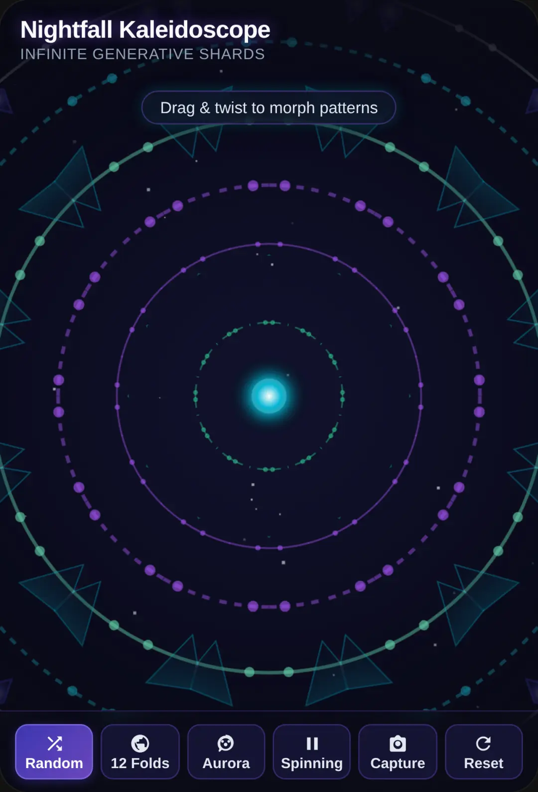 Nightfall Kaleidoscope cover