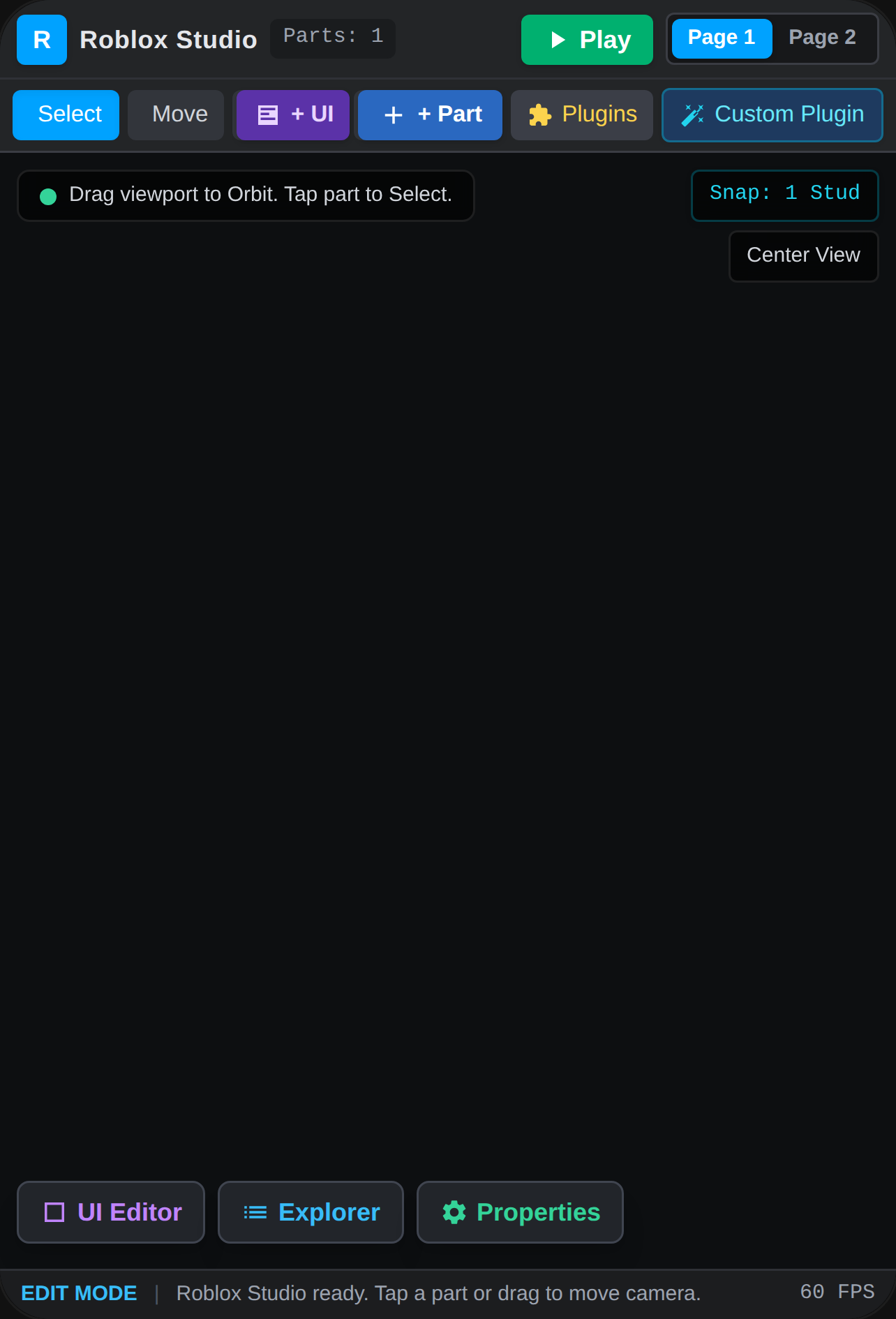 Roblox Studio Mobile cover