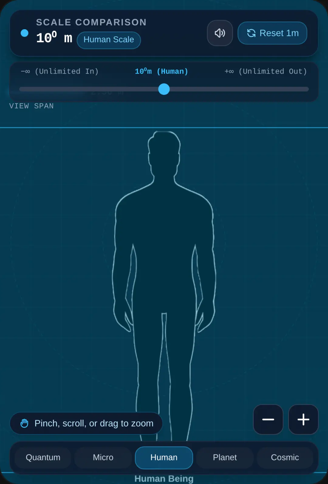 Universal Scale - Infinite Zoom cover