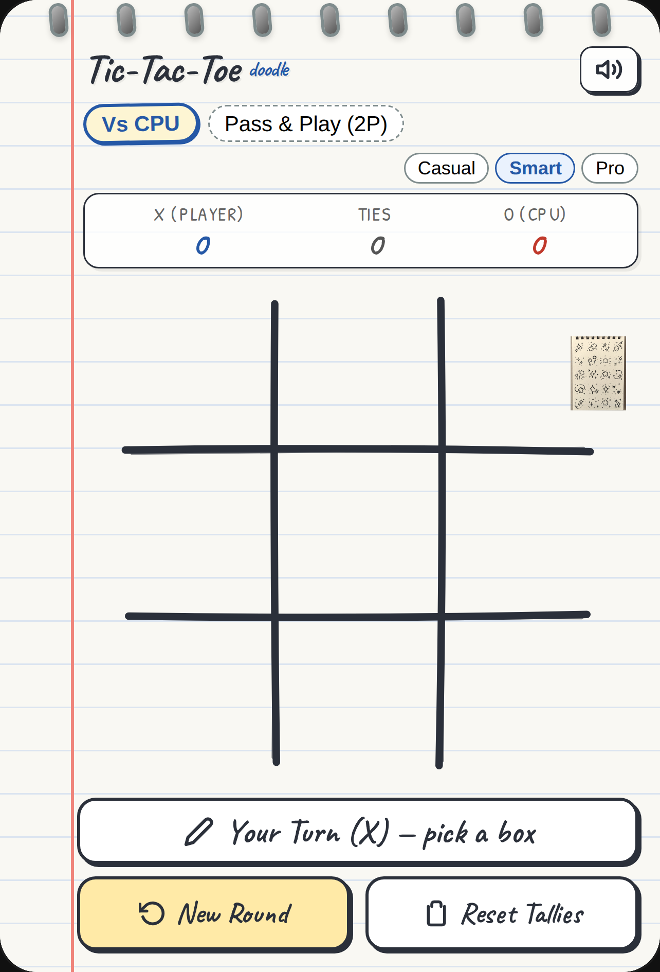 Doodle Tic Tac Toe cover