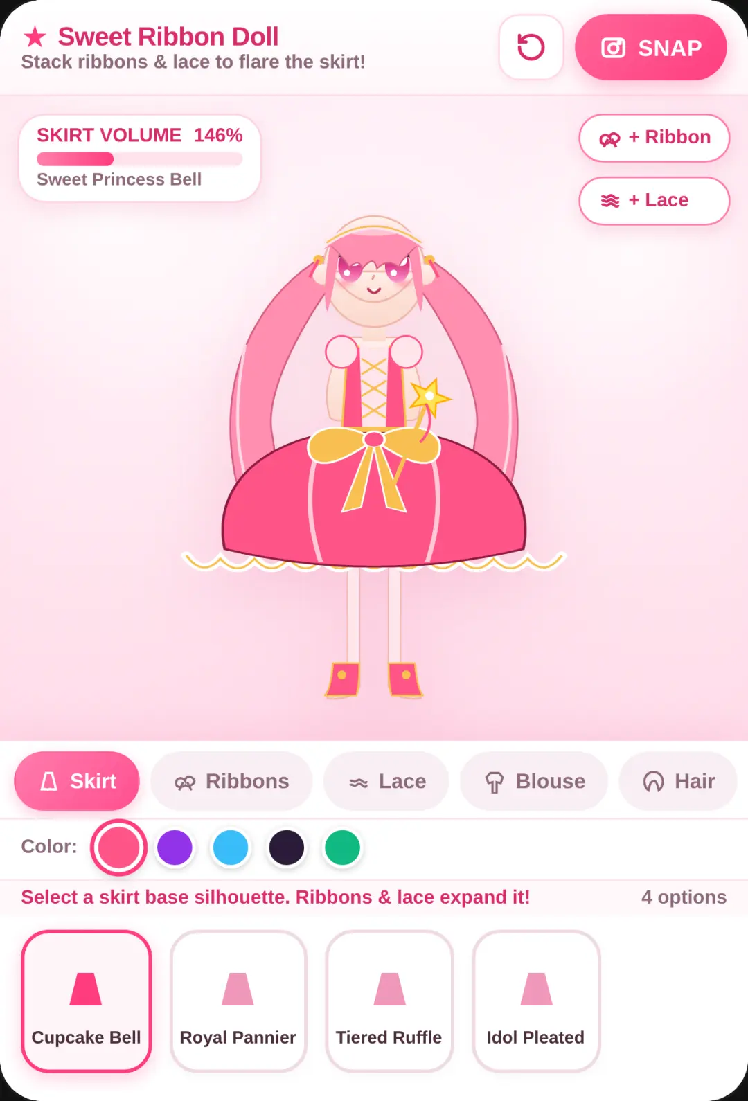 Sweet Ribbon Doll - Anime Dress-Up cover