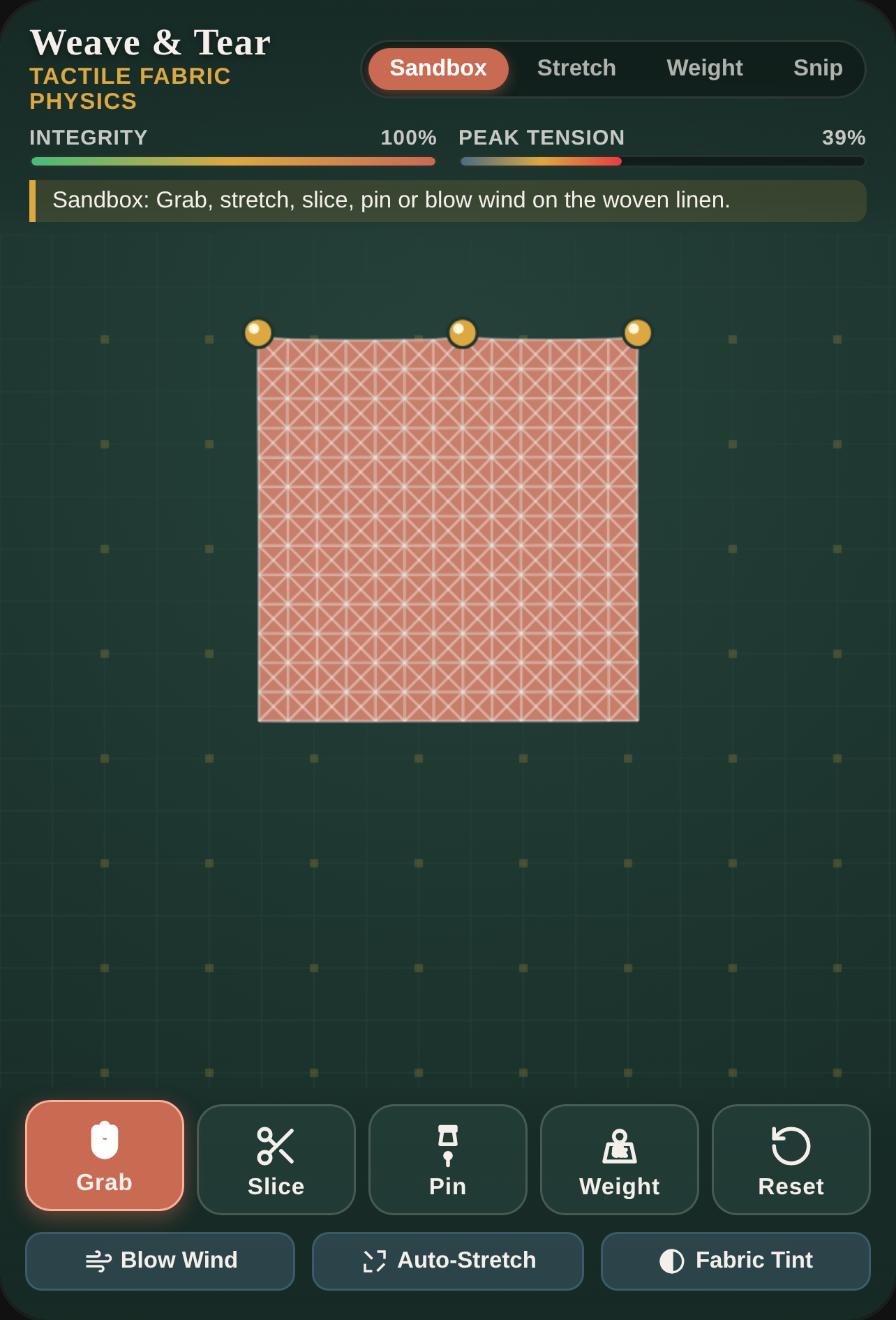 Weave & Tear — Tactile Fabric Studio cover