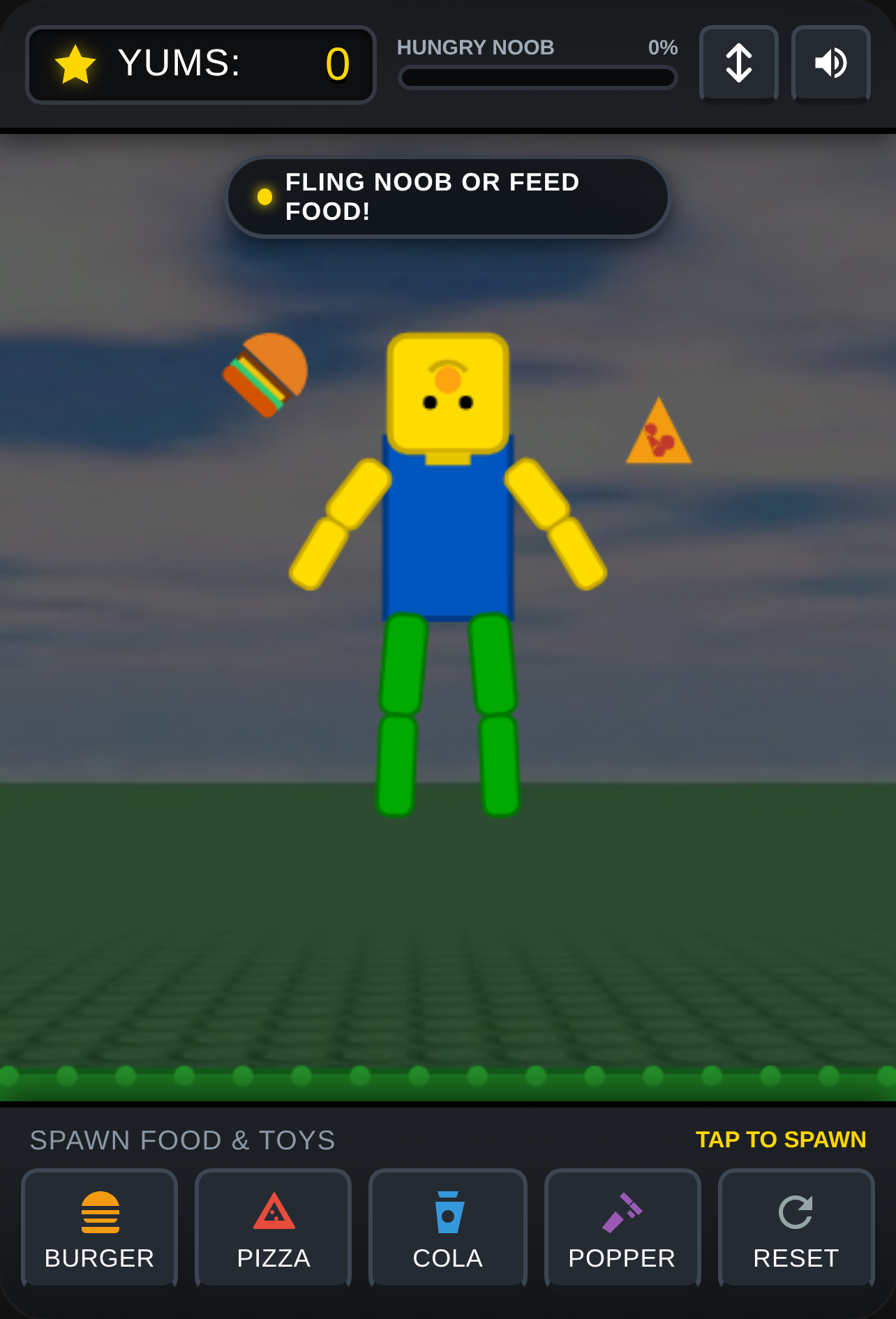 Roblox Noob Ragdoll Sandbox cover