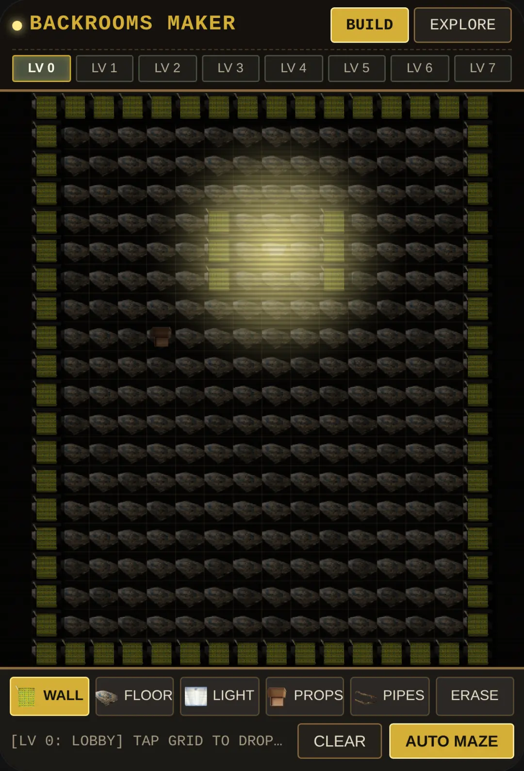 Backrooms Maker: Levels 0-7 cover