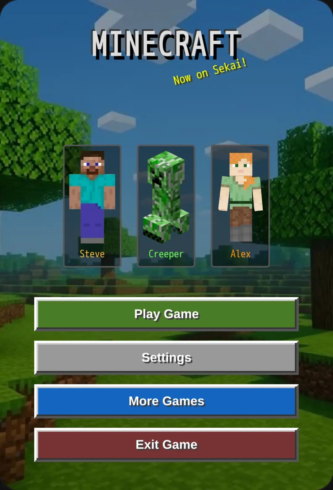 Minecraft cover