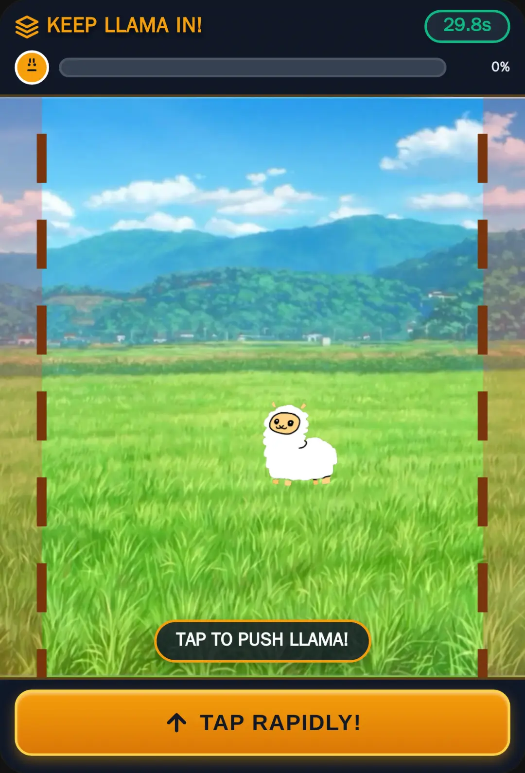 Keep The Llama In! cover