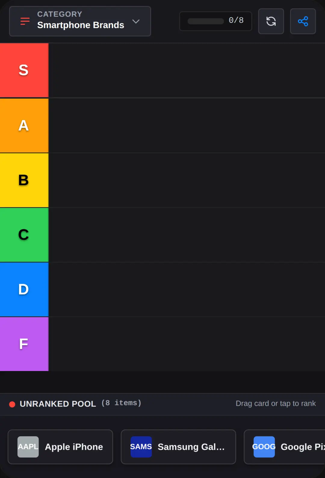 Universal Tier List Maker cover