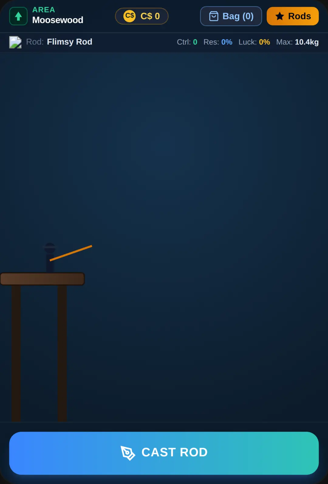 My fishing game cover