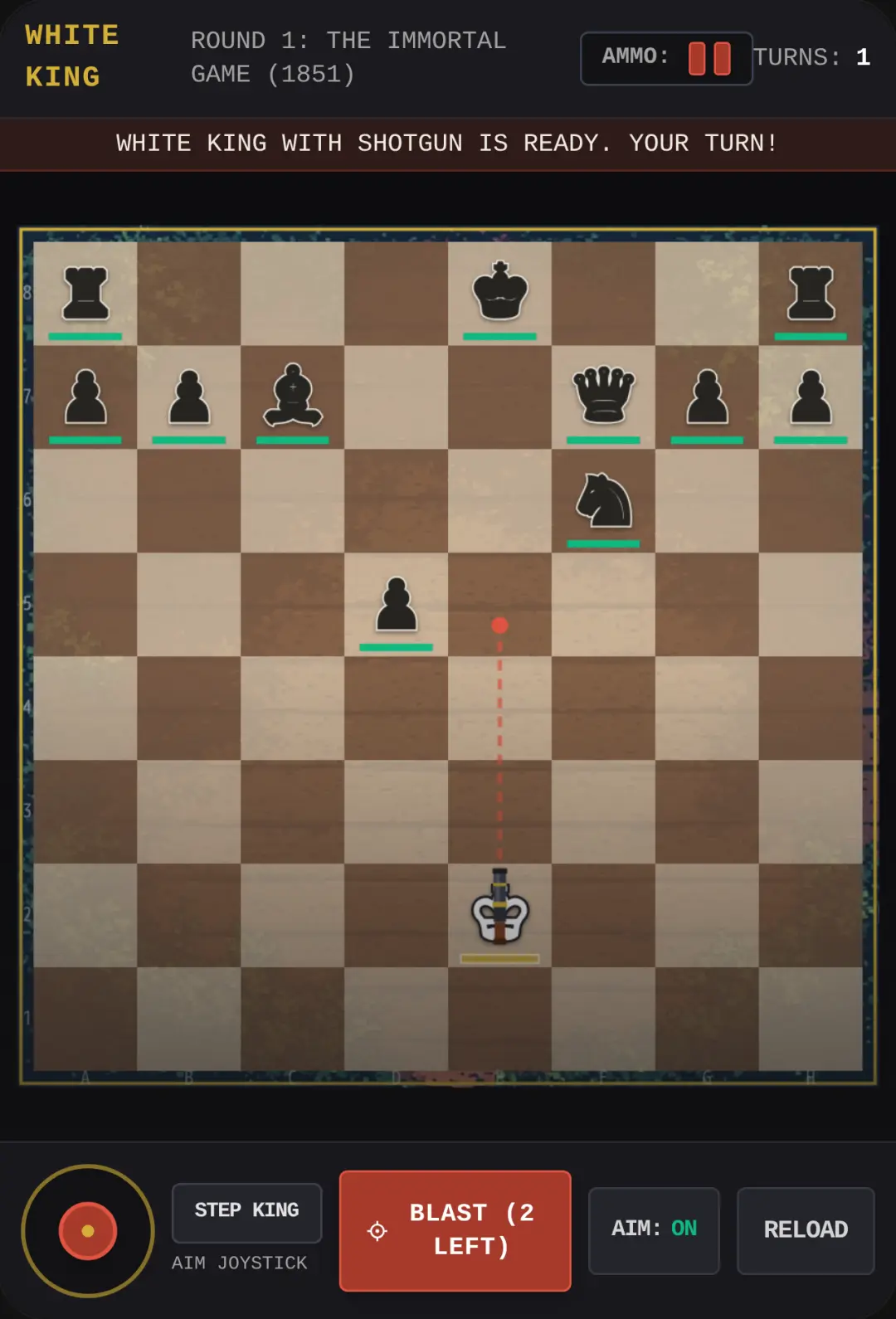 Shotgun King Chess cover
