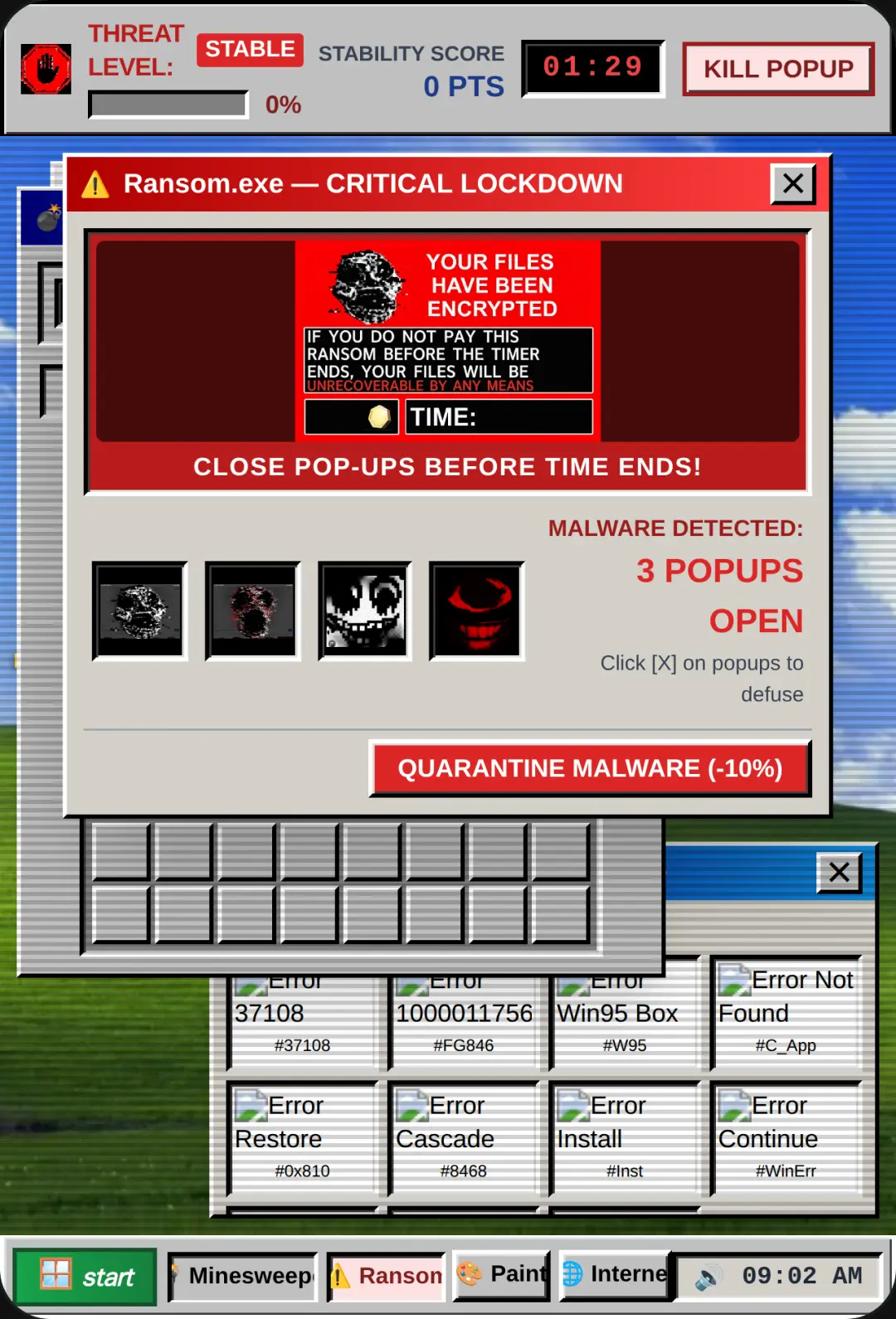 Ransom.exe — Stop the Virus! cover