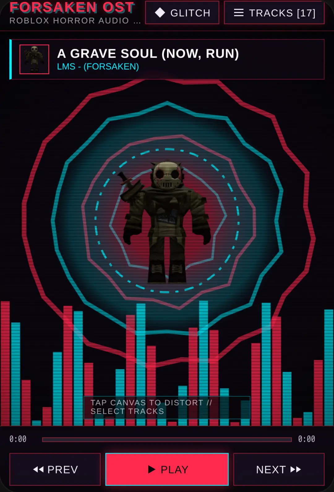Forsaken OST - Audio Visualizer cover