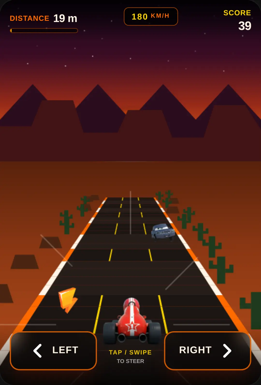 Desert Highway Racer cover