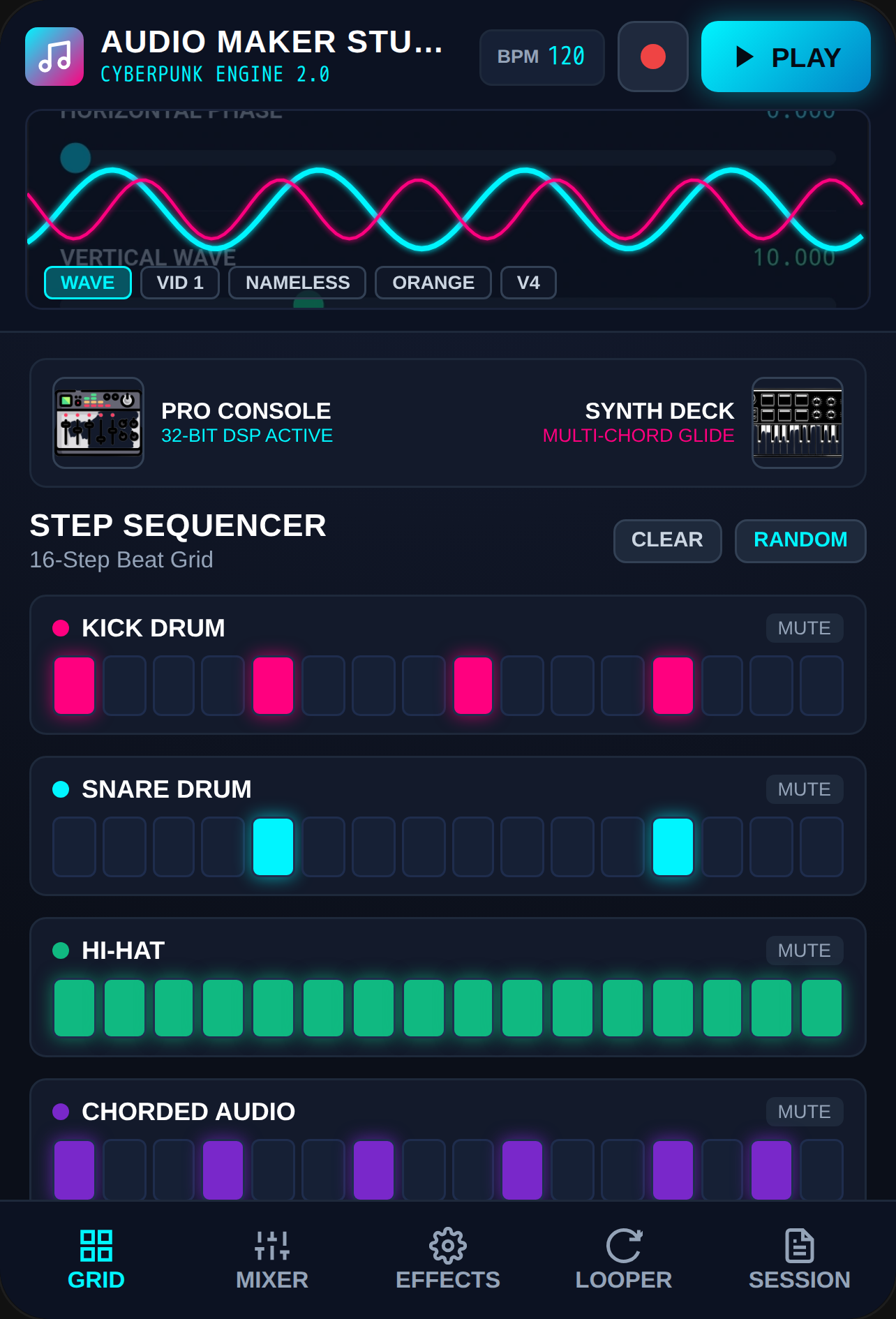 Cyberpunk Studio Audio Maker cover