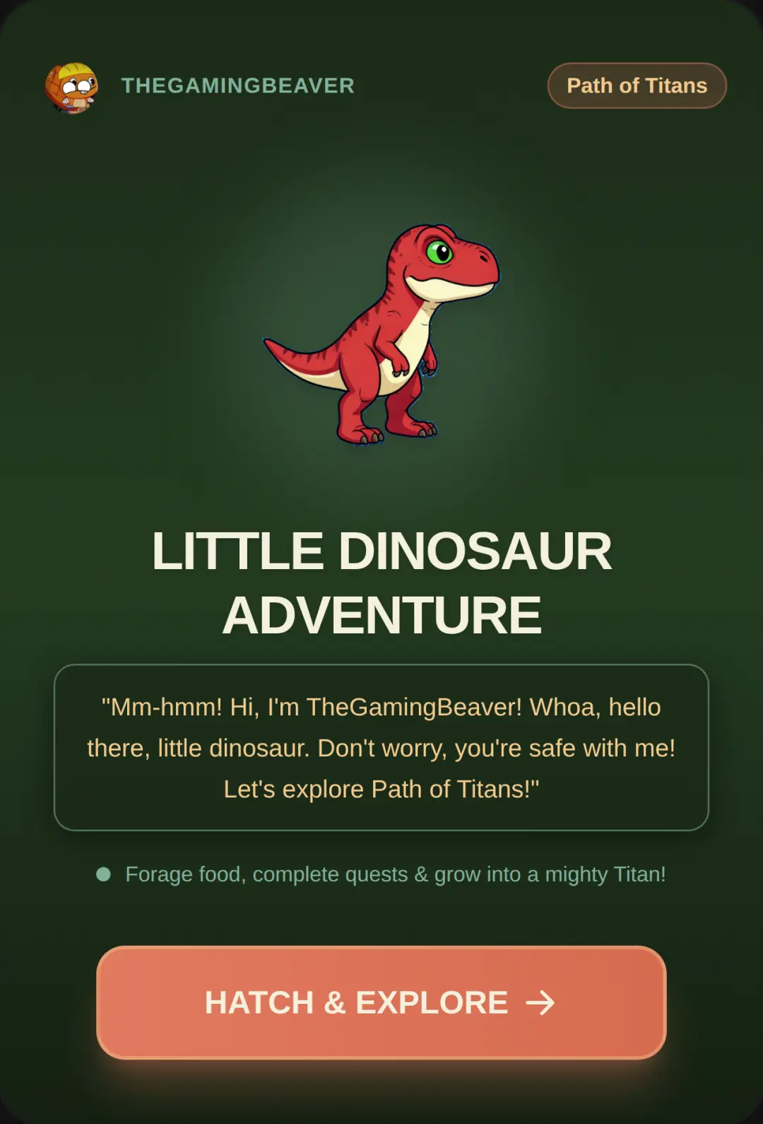 Path of Titans: Dinosaur Adventure cover