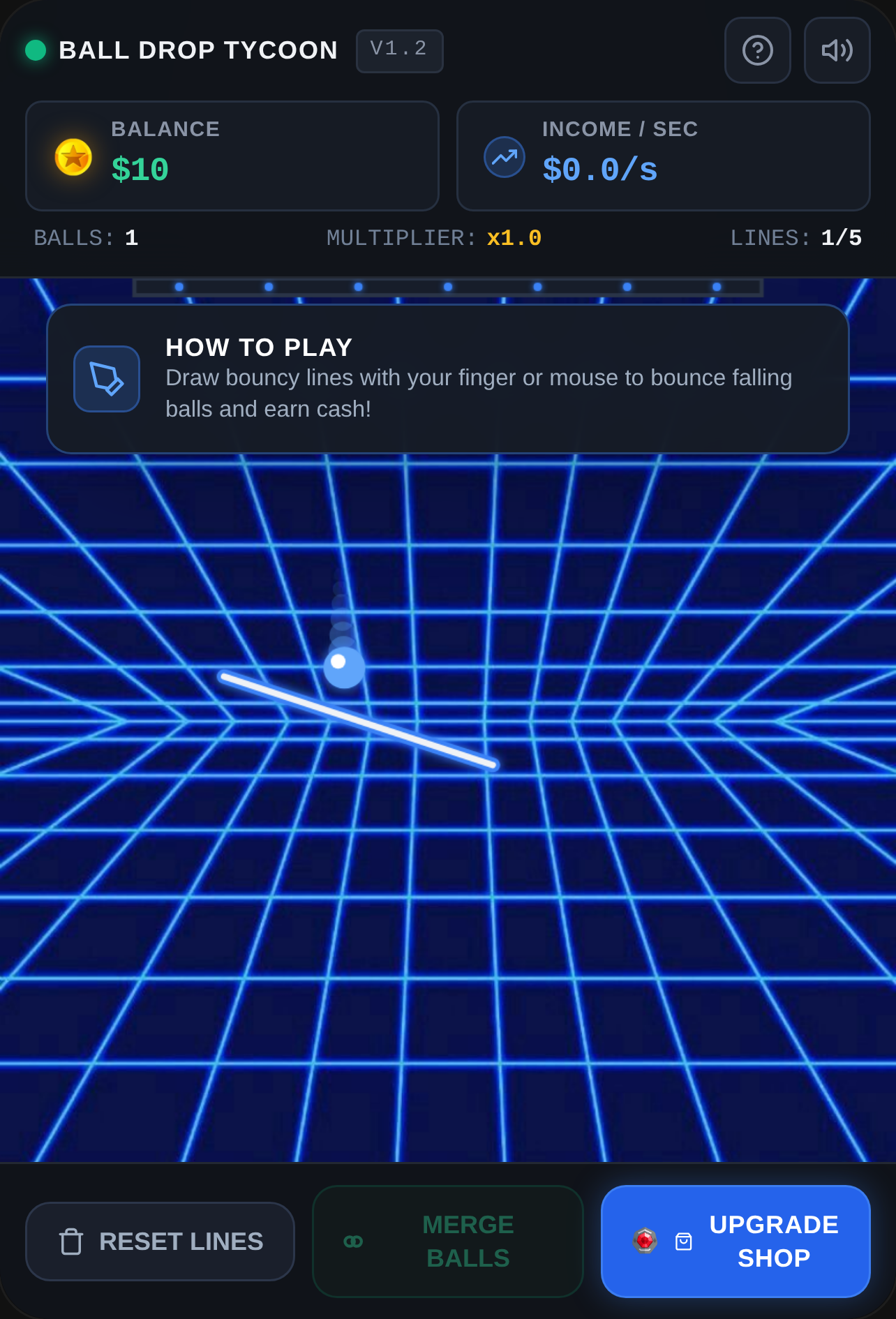Ball Drop Tycoon - Admin panel hidden cover