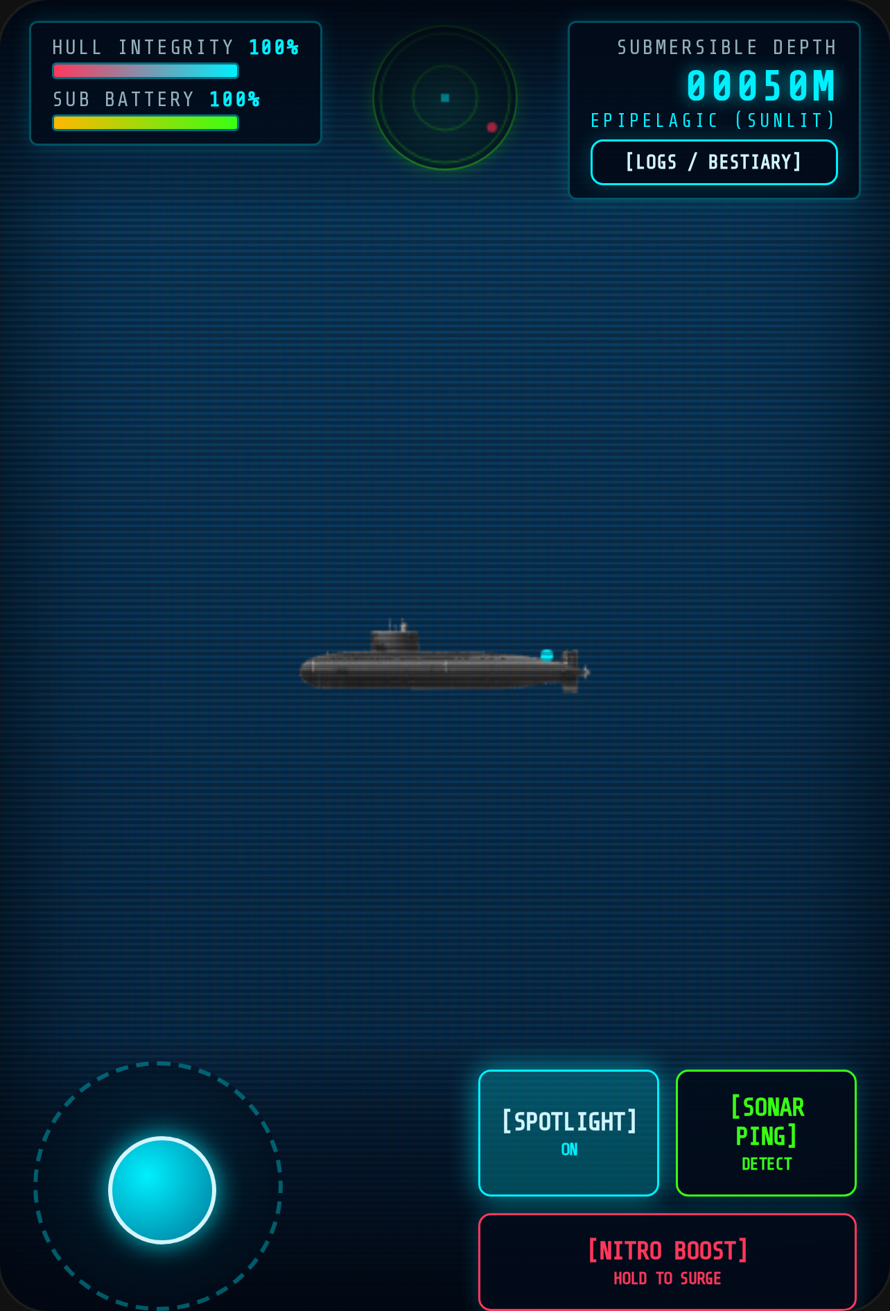 Abyssal Descent: Ocean Survival Submarine cover