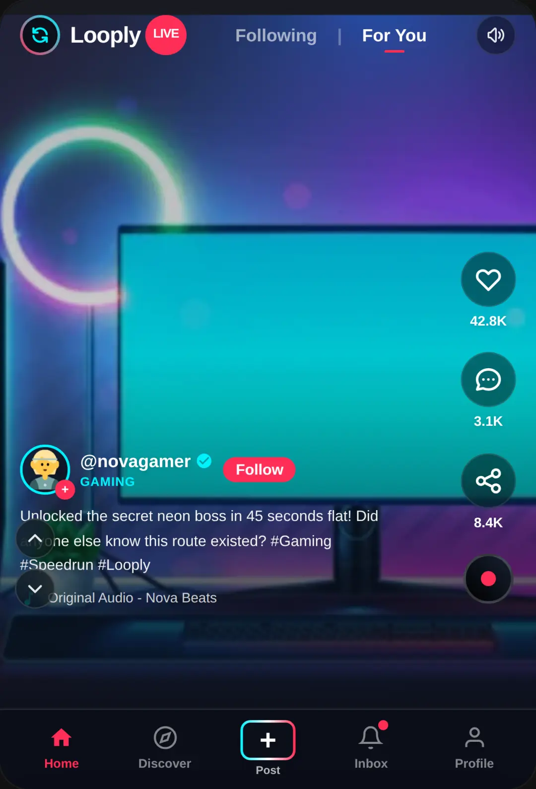 Looply - Short Video Simulator cover