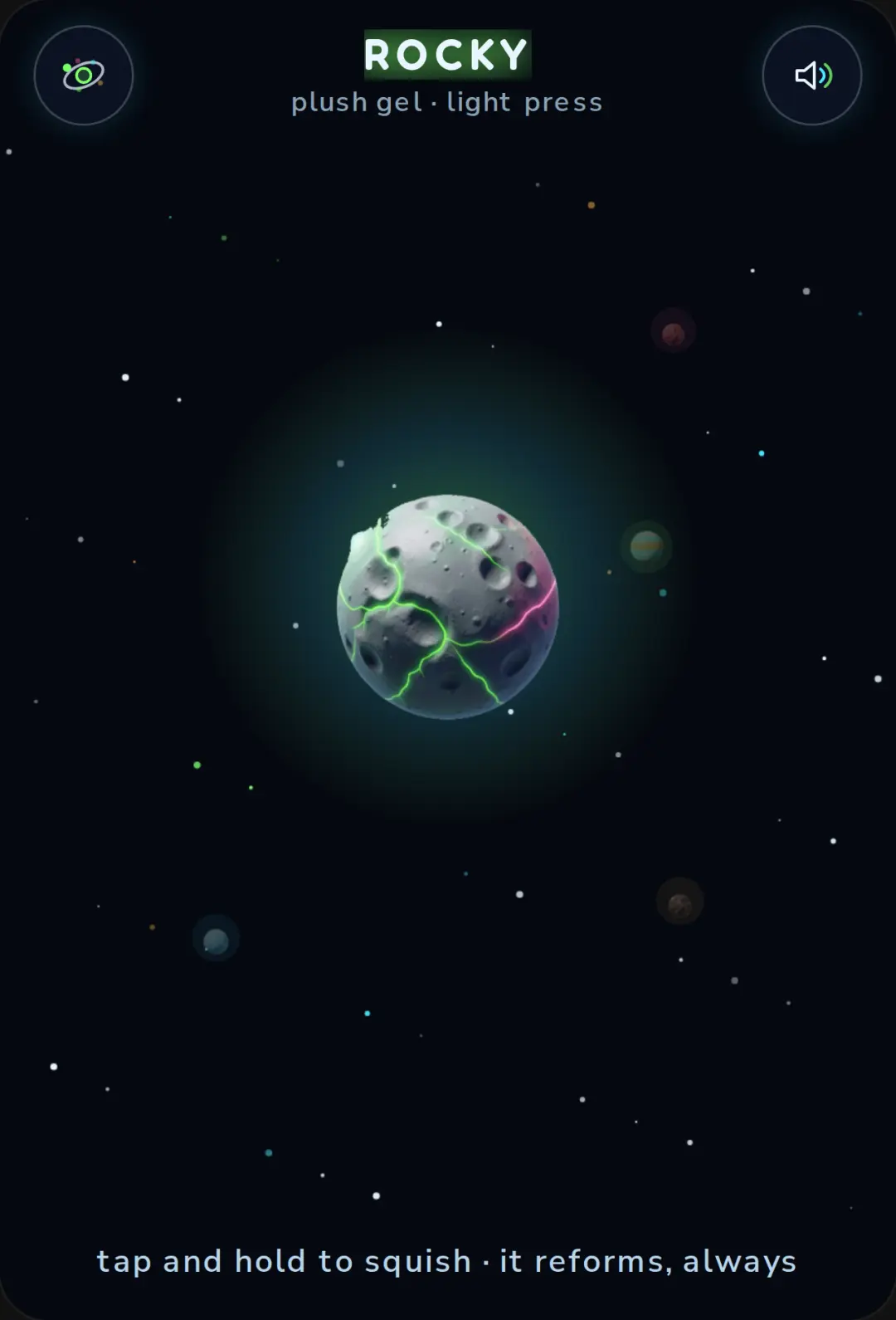 Cosmic Pop — Glow Planet Fidget cover