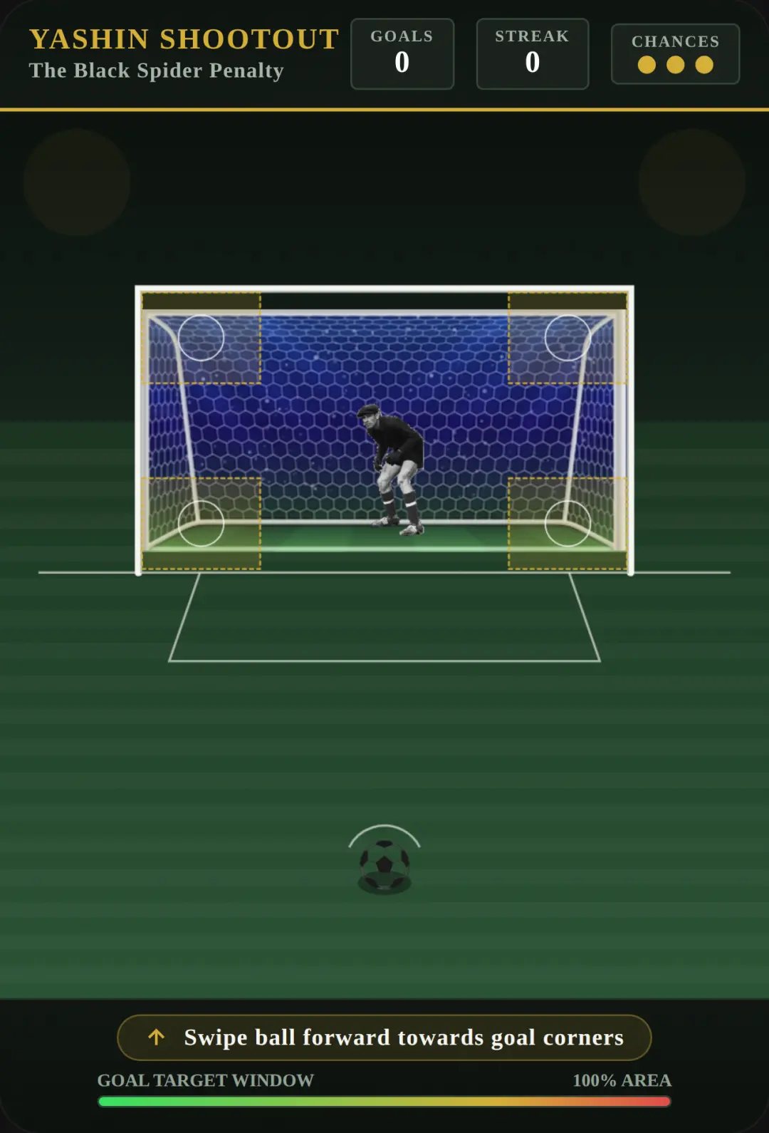 Yashin Penalty Shootout cover