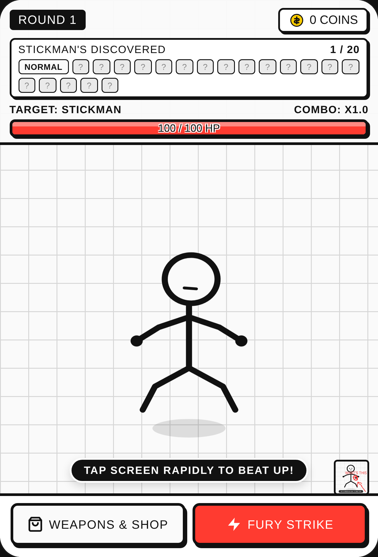 Beat Up Stickman Simulator cover