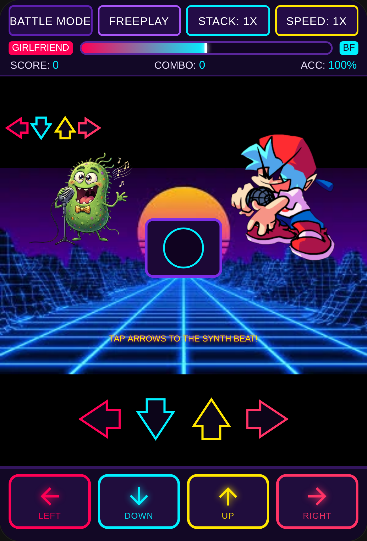 FNF Synth Battle cover