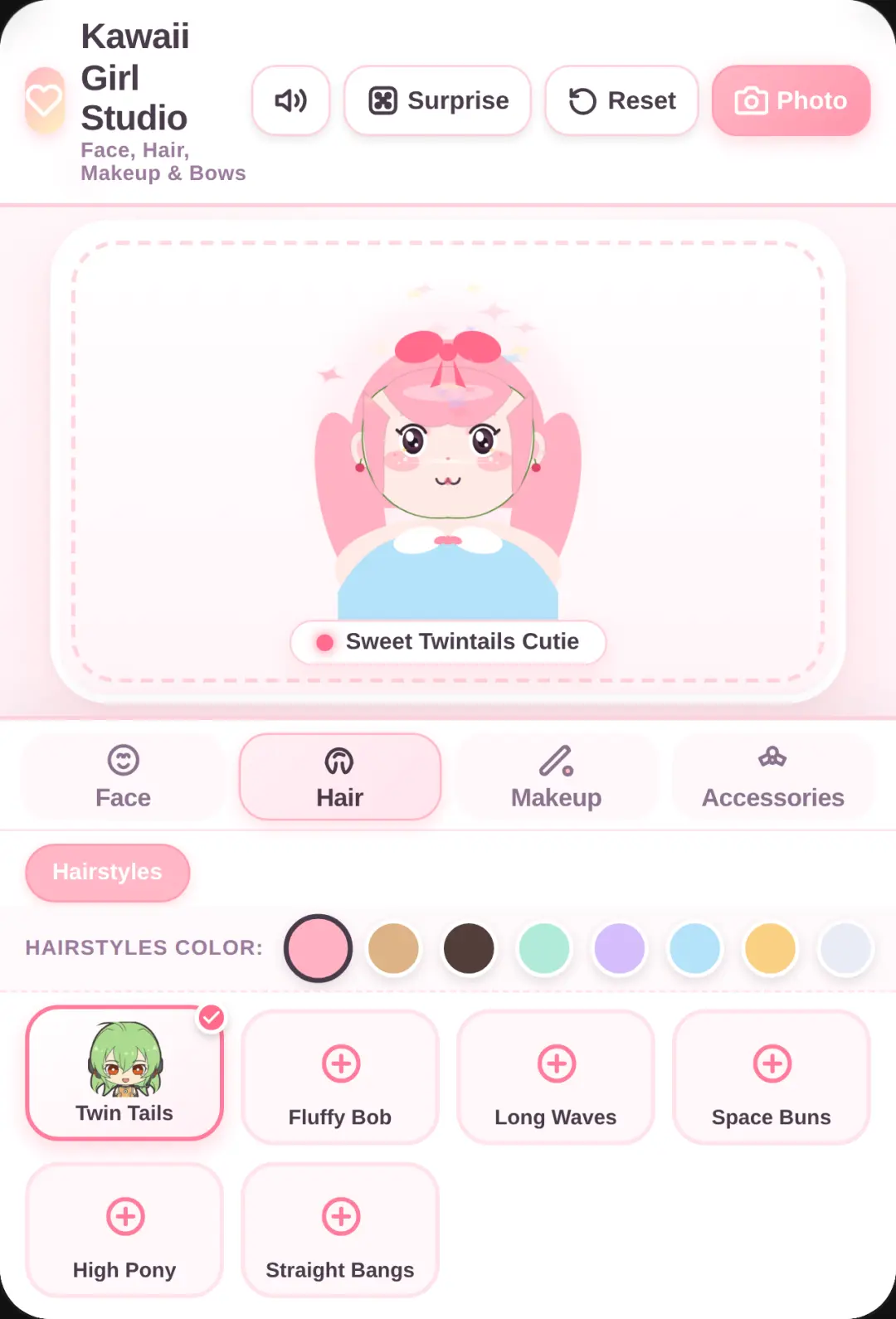 Kawaii Cute Girl Studio cover