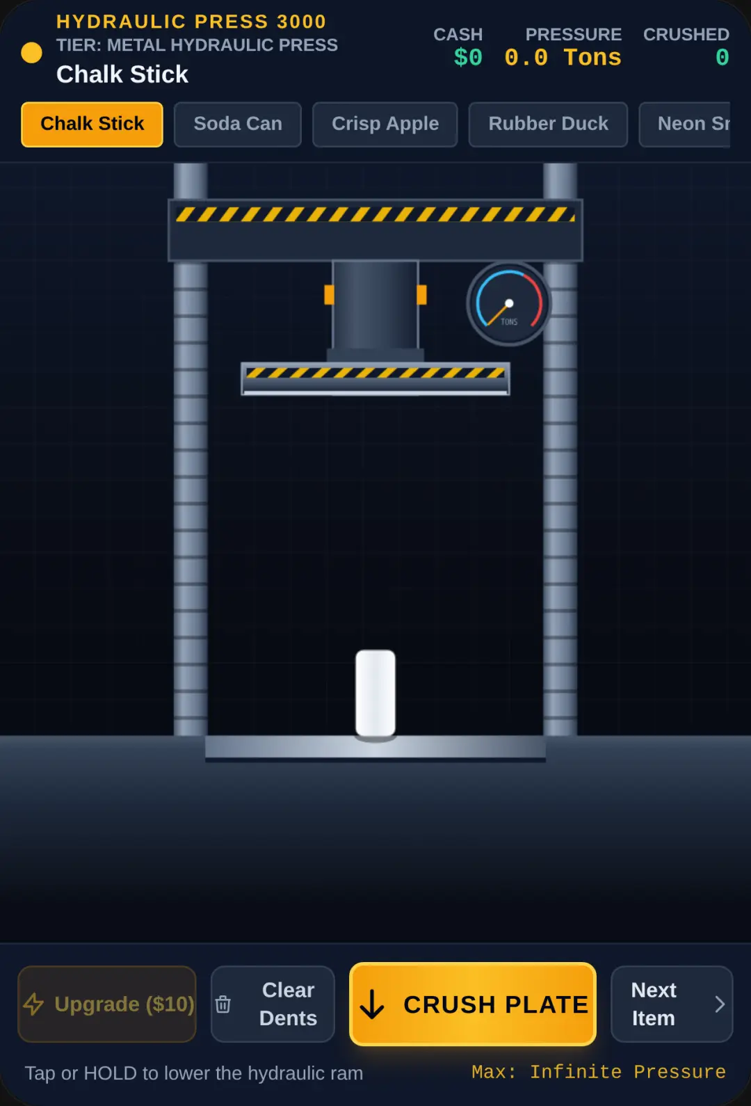 Hydraulic Press Crushing Simulator cover