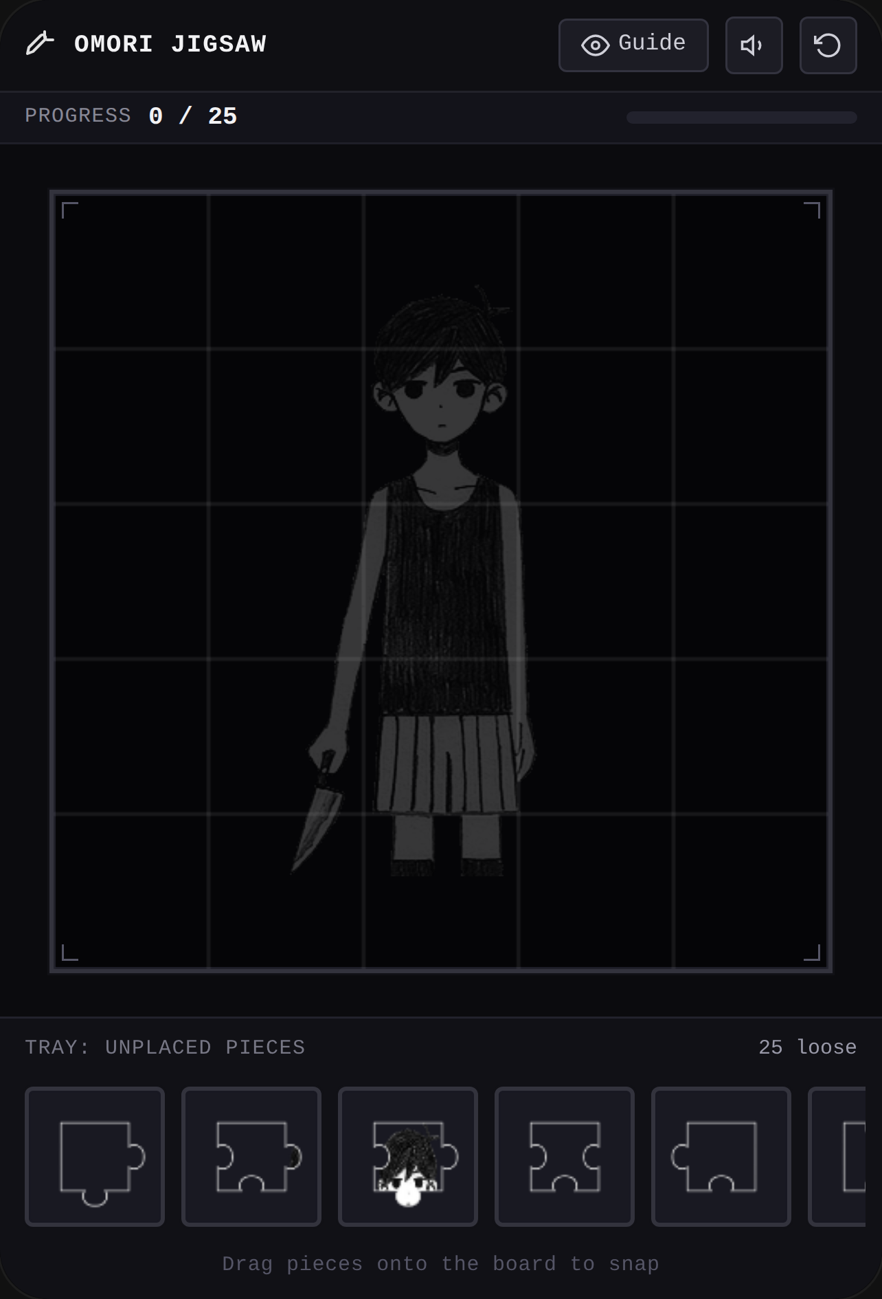 Omori Jigsaw Puzzle cover