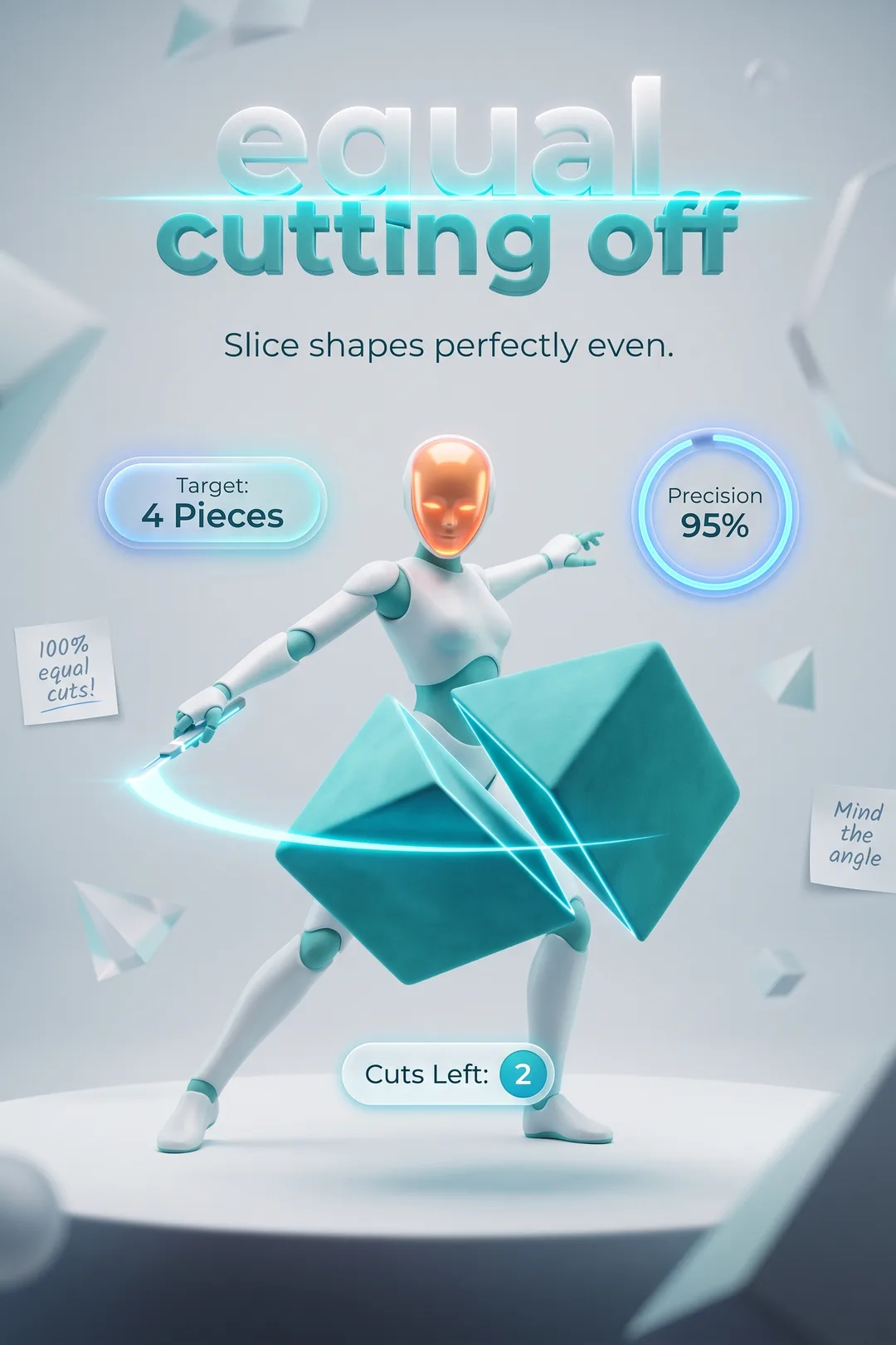 equal  cutting off