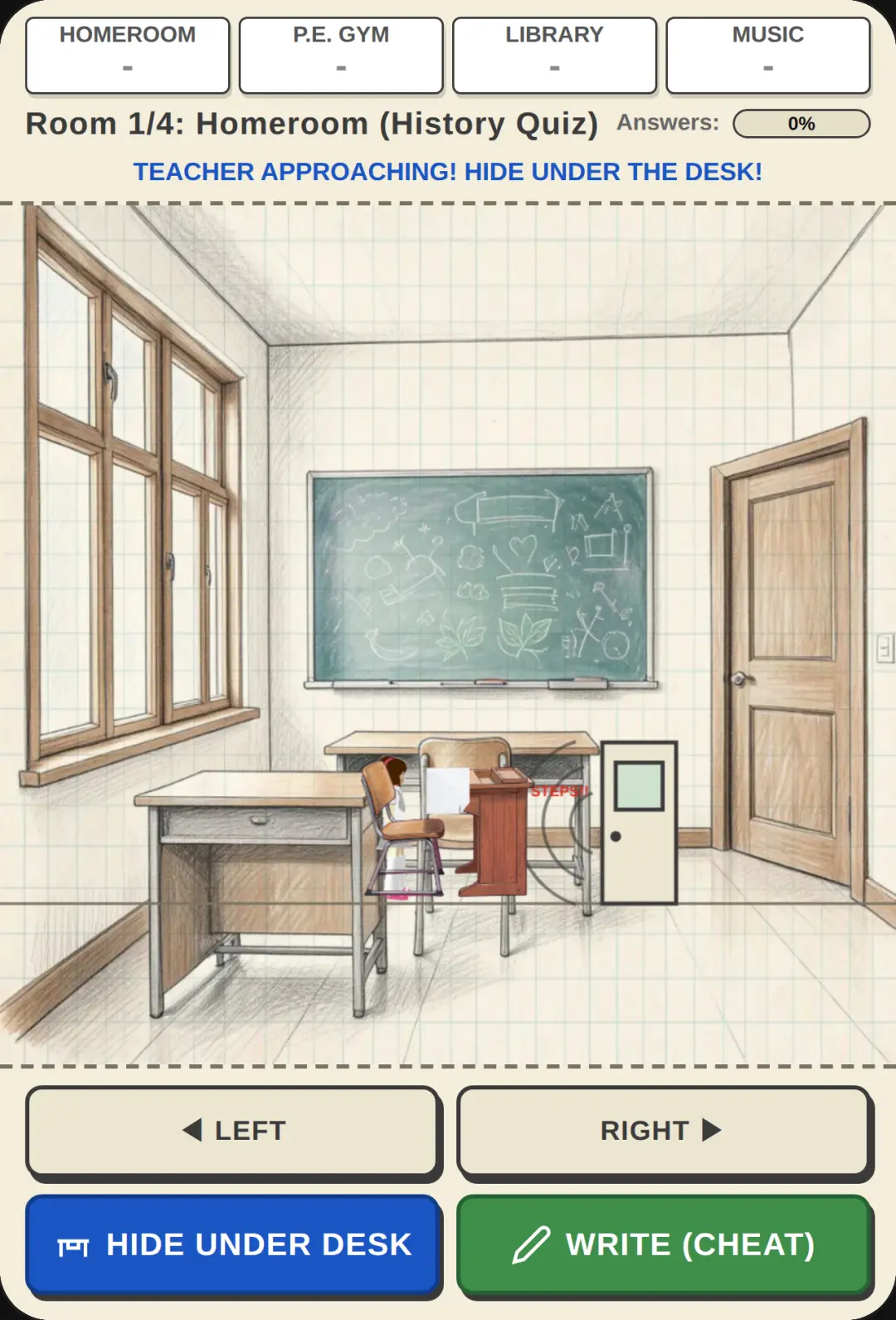 Cheat Day: School Stealth cover