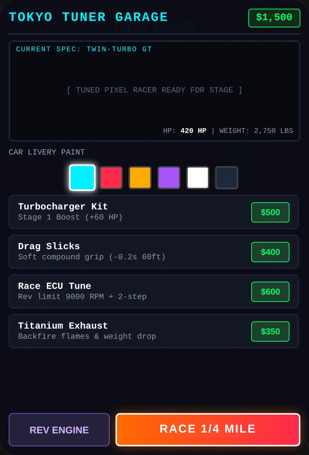 Pixel Car Racer cover