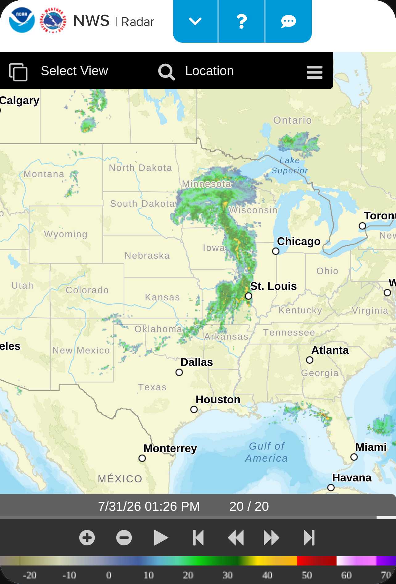 NWS Radar Real-Time - National Weather Service cover