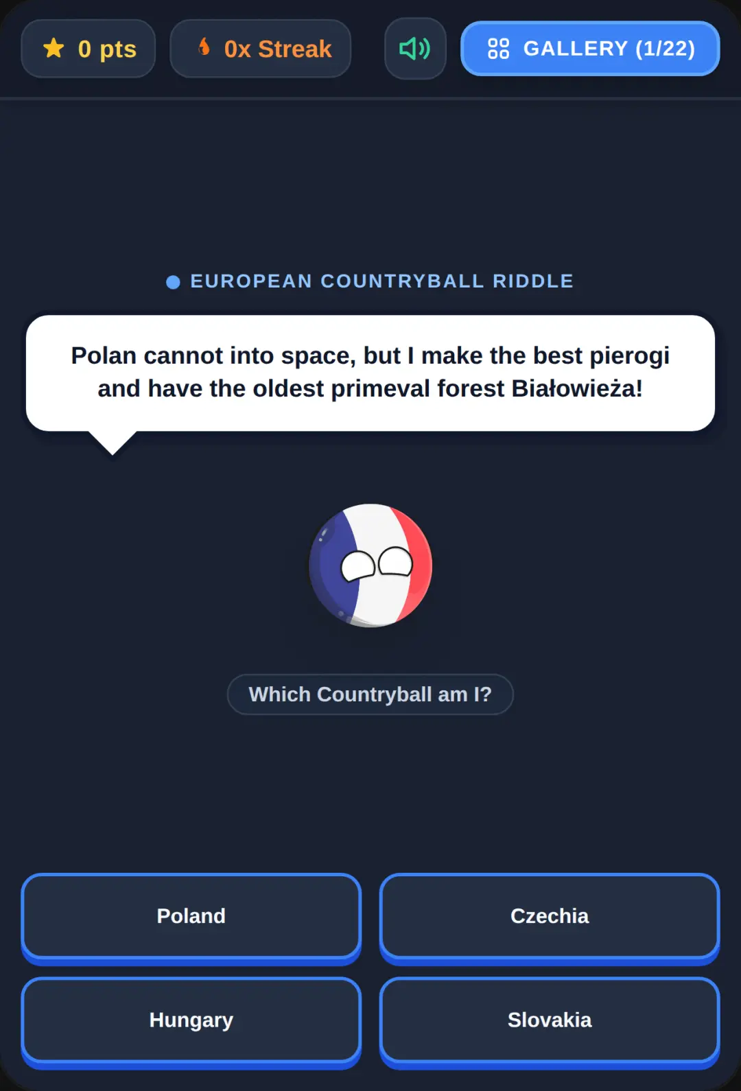 Europe Countryball Trivia cover
