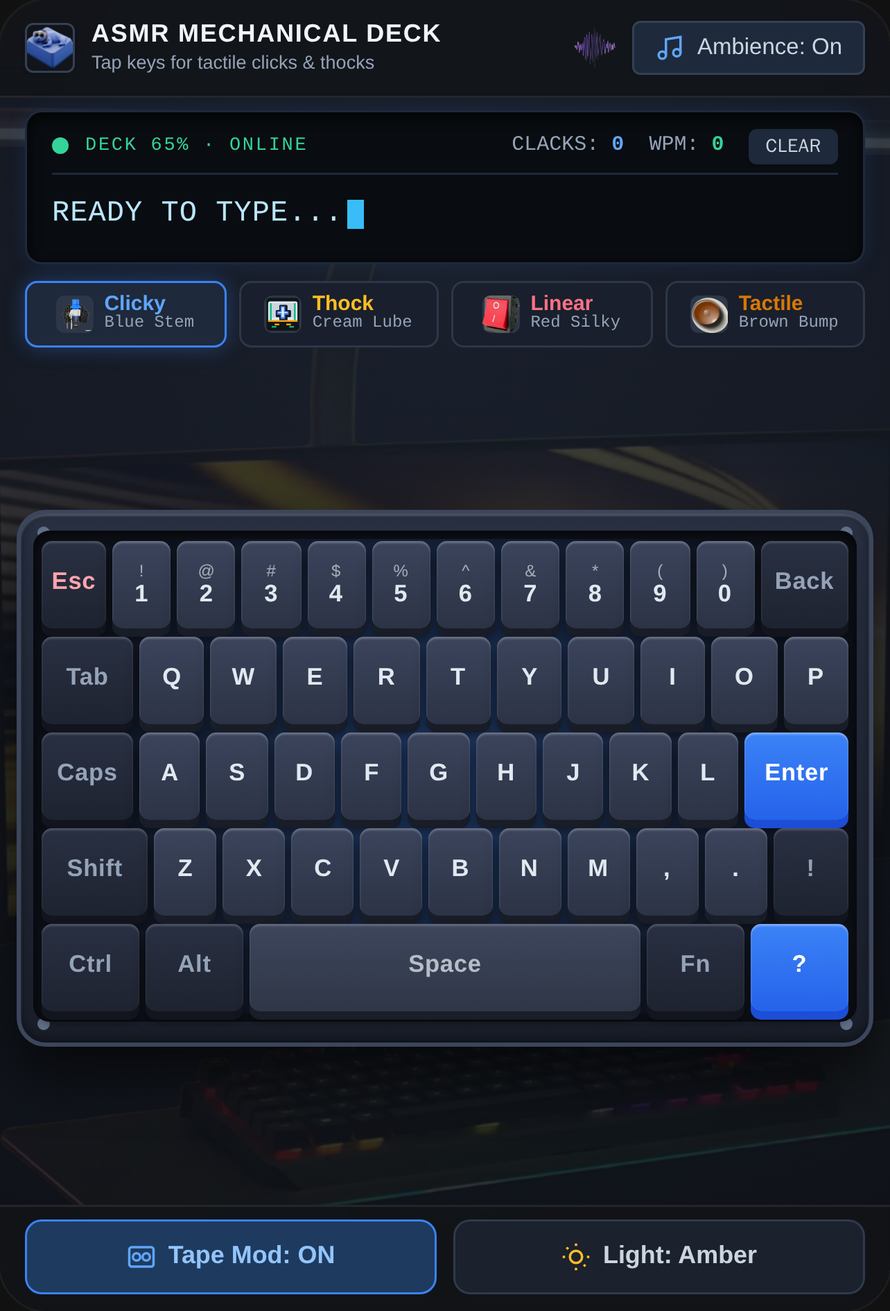 ASMR clickers cover