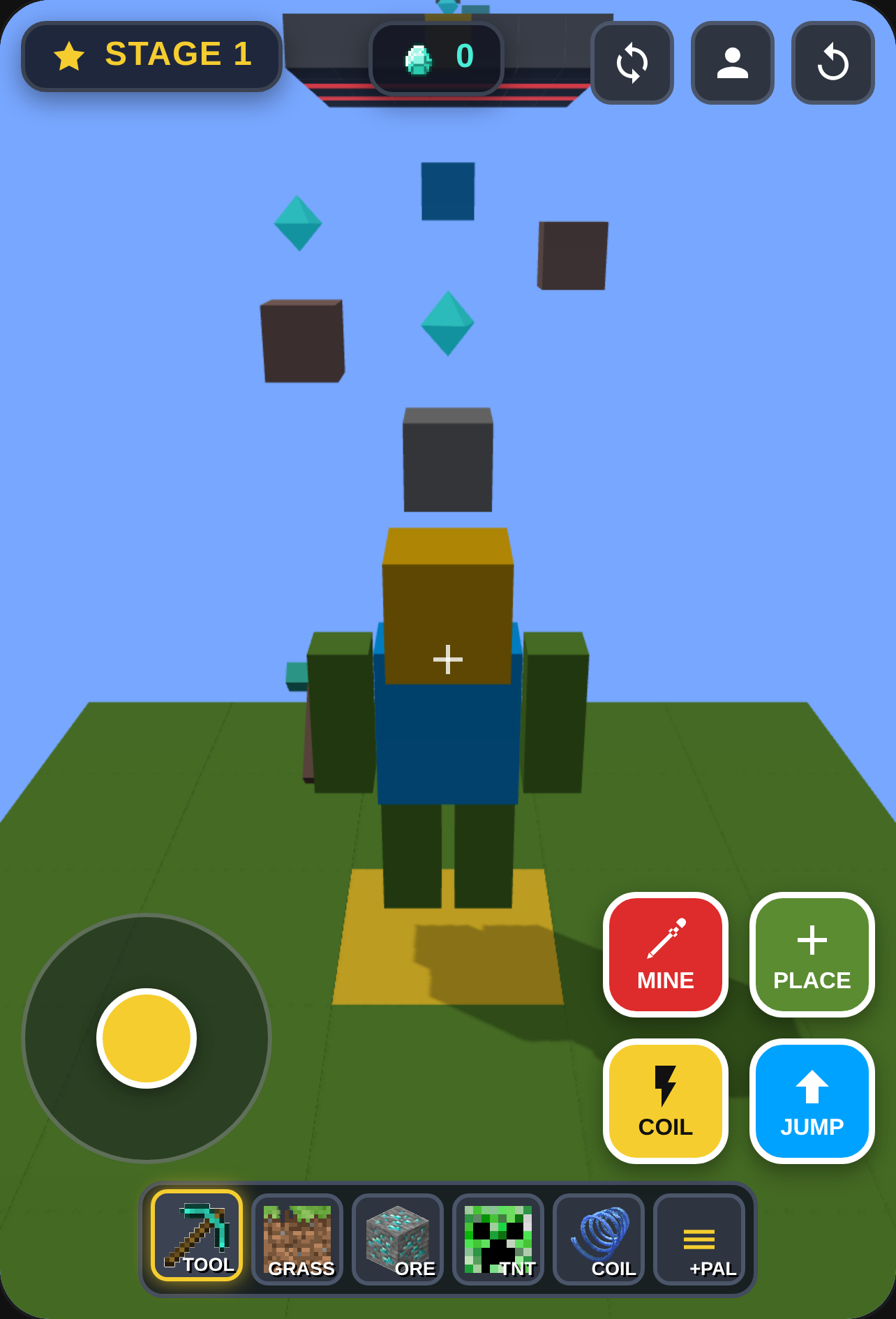 BloxCraft - Voxel Blox Obby & Sandbox cover