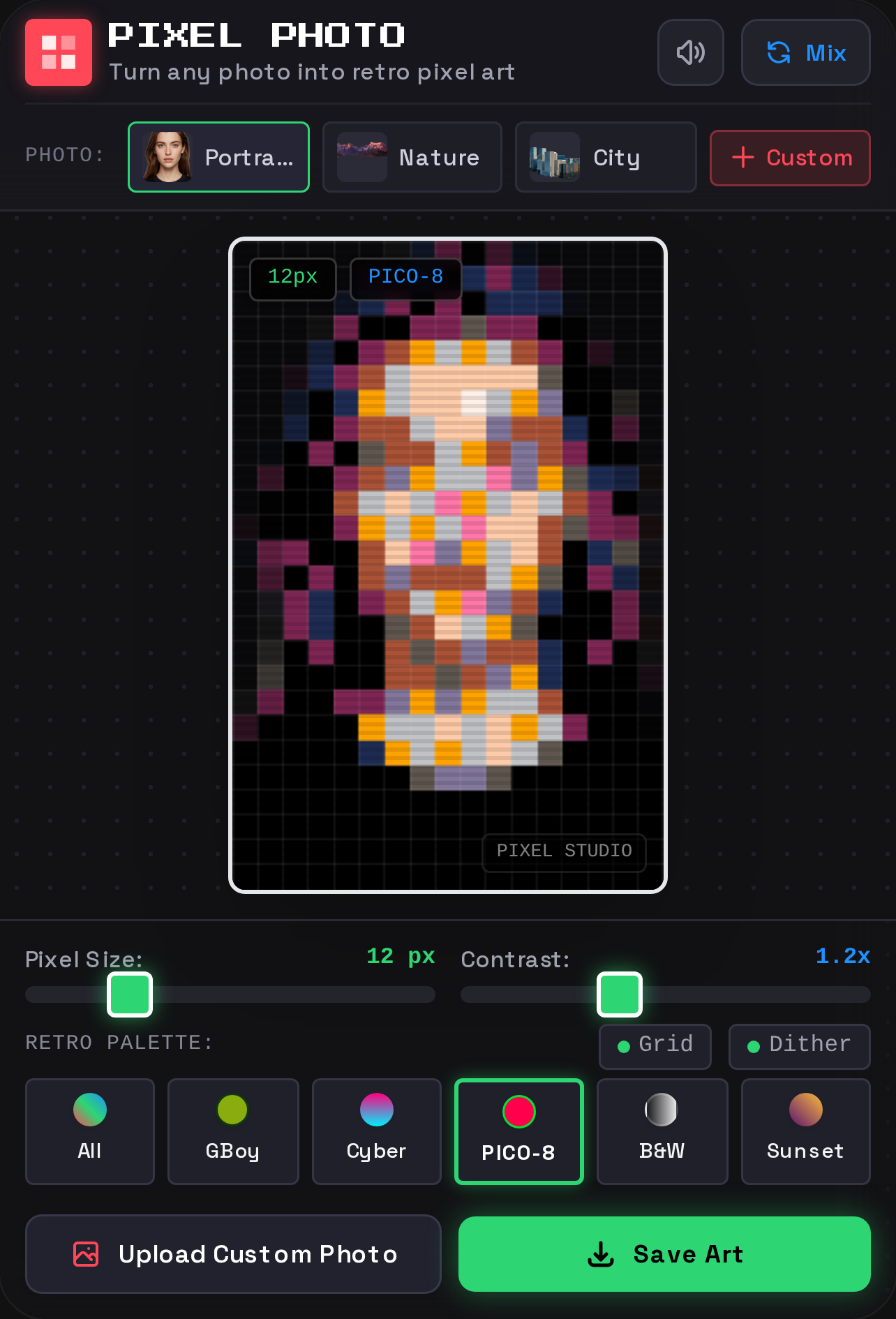 Pixel Photo Studio cover