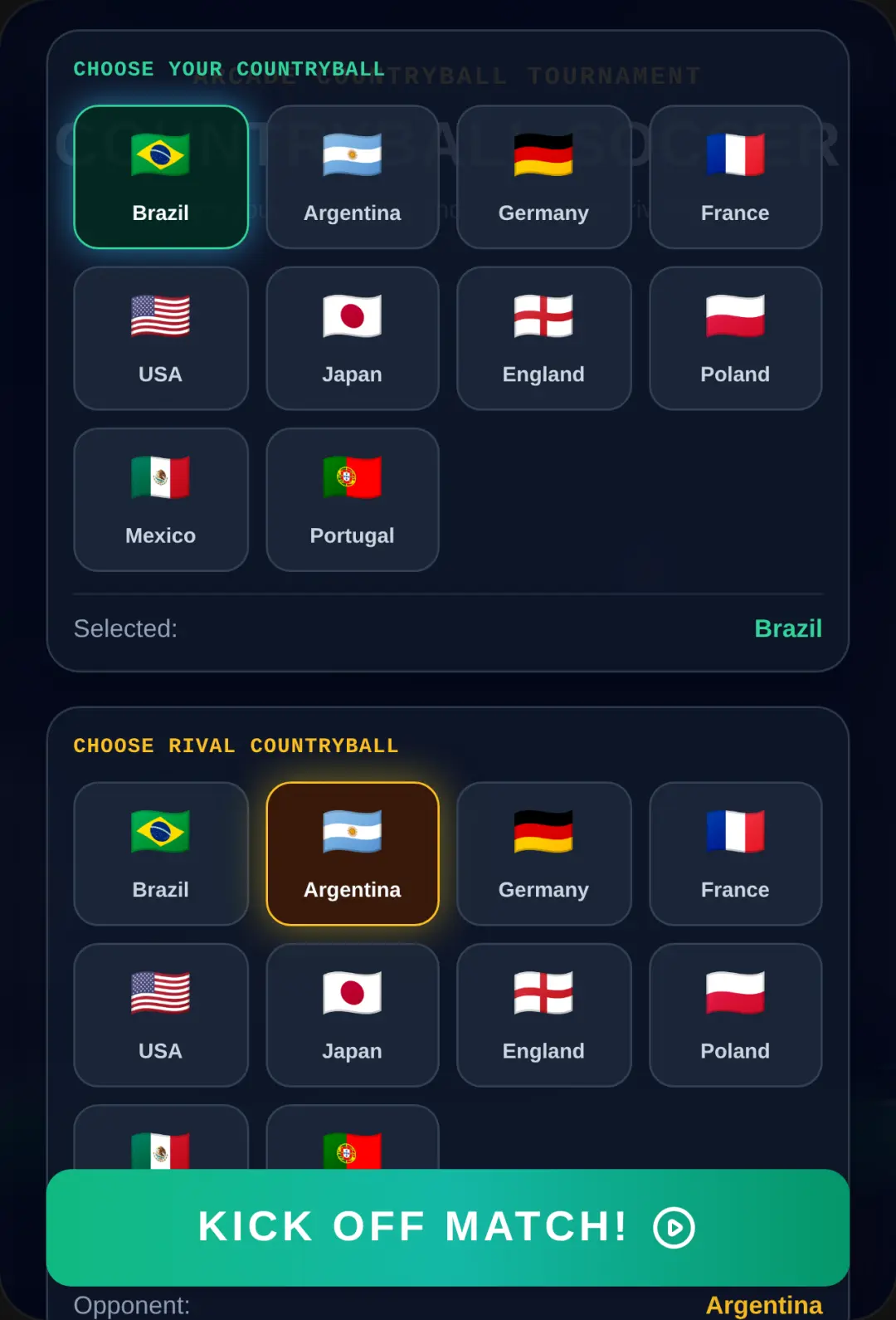 Countryball Soccer Cup