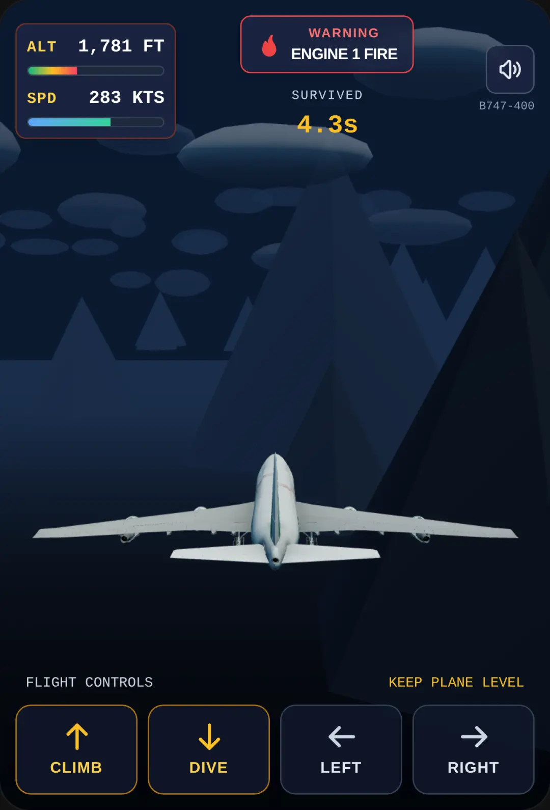 Don't Crash the plane cover